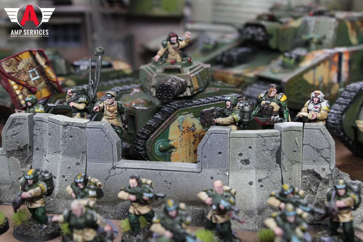 Ampservices, Armed Miniature Painting Services, Astra Militarum, B4h, Brush 4 Hire, Imperial Guard, Thearmedpainter