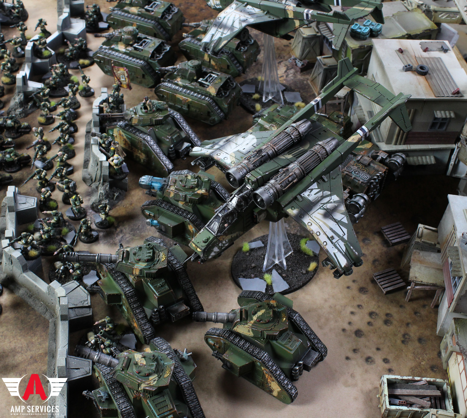 Ampservices, Armed Miniature Painting Services, Astra Militarum, B4h, Brush 4 Hire, Imperial Guard, Thearmedpainter