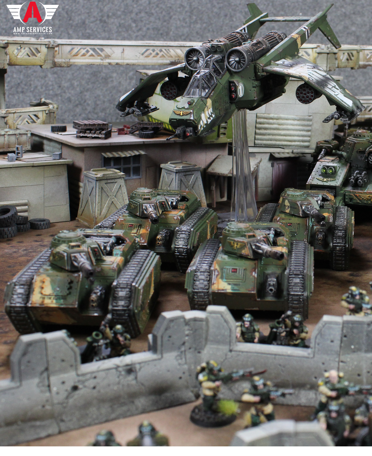Ampservices, Armed Miniature Painting Services, Astra Militarum, B4h, Brush 4 Hire, Imperial Guard, Thearmedpainter