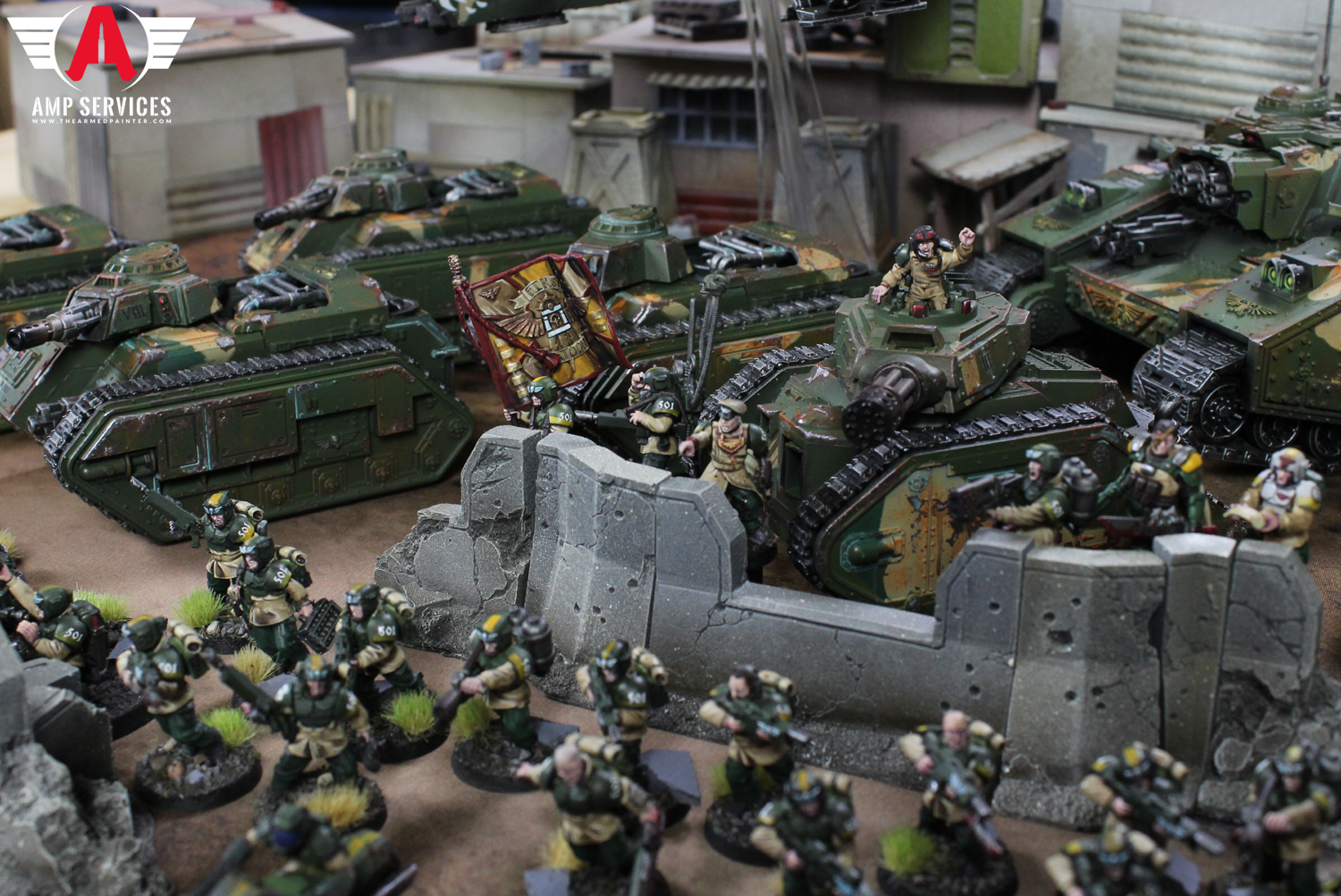 Ampservices, Armed Miniature Painting Services, Astra Militarum, B4h, Brush 4 Hire, Imperial Guard, Thearmedpainter