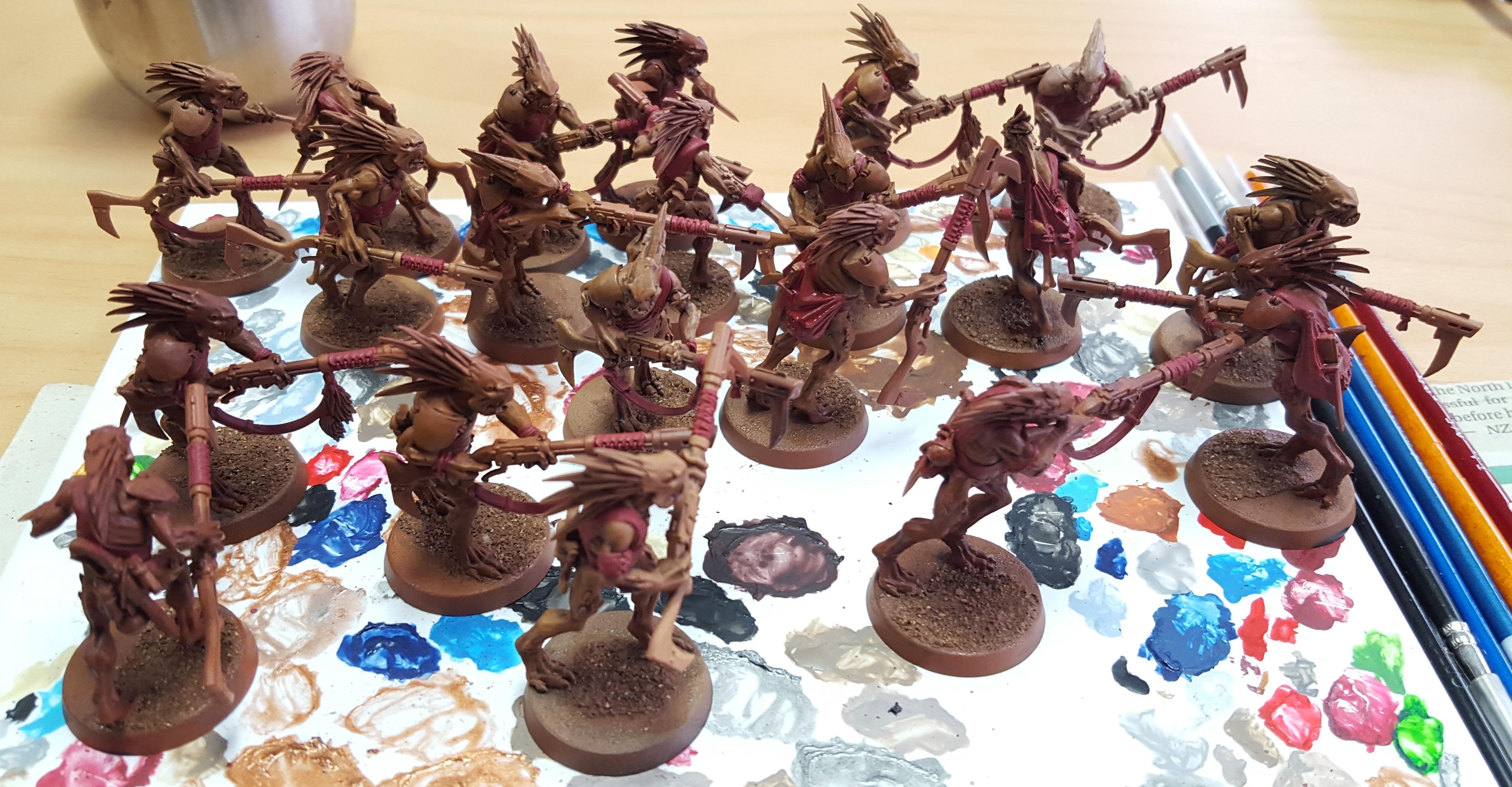 Kroot Batch 3 WIP 2