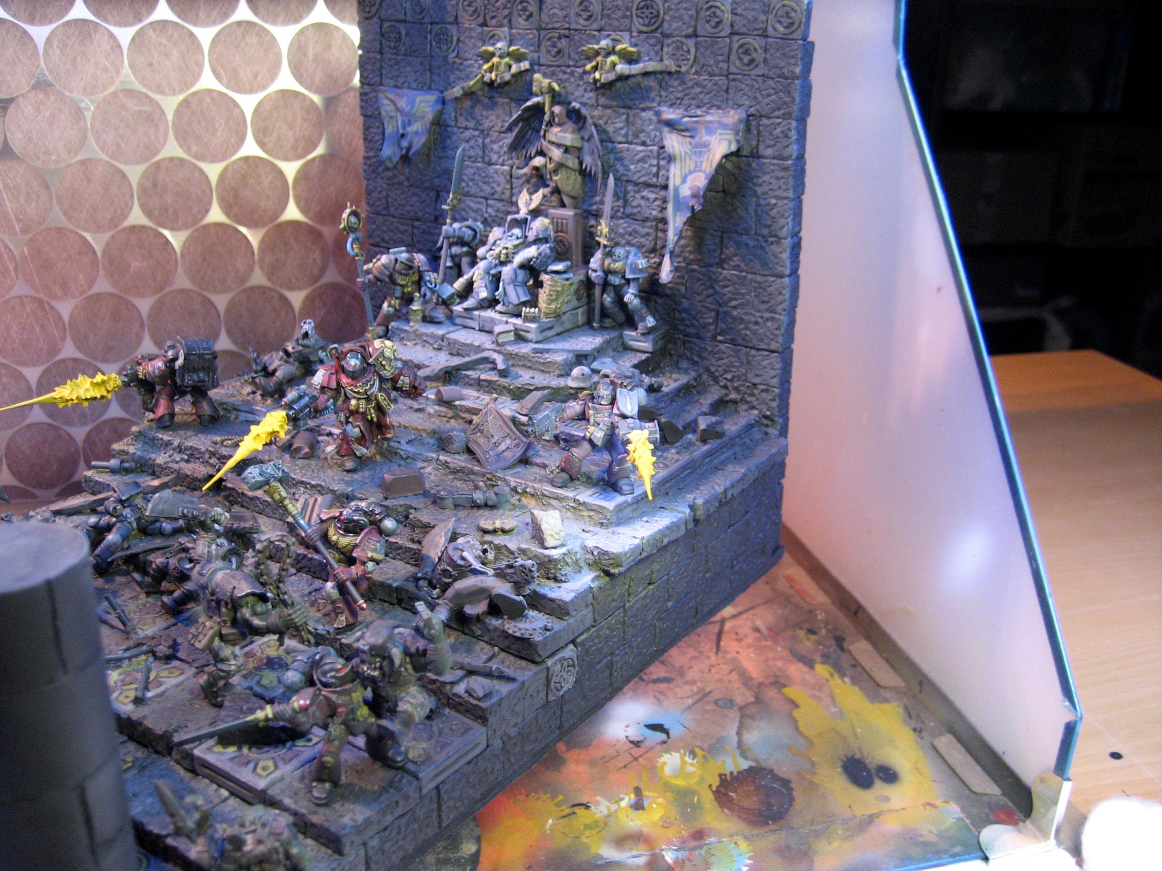 Diorama, Space Marines