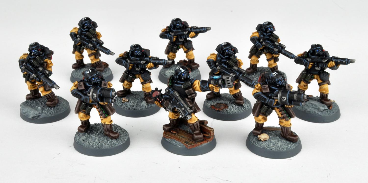 Scions, Steel Legion, Storm Troopers