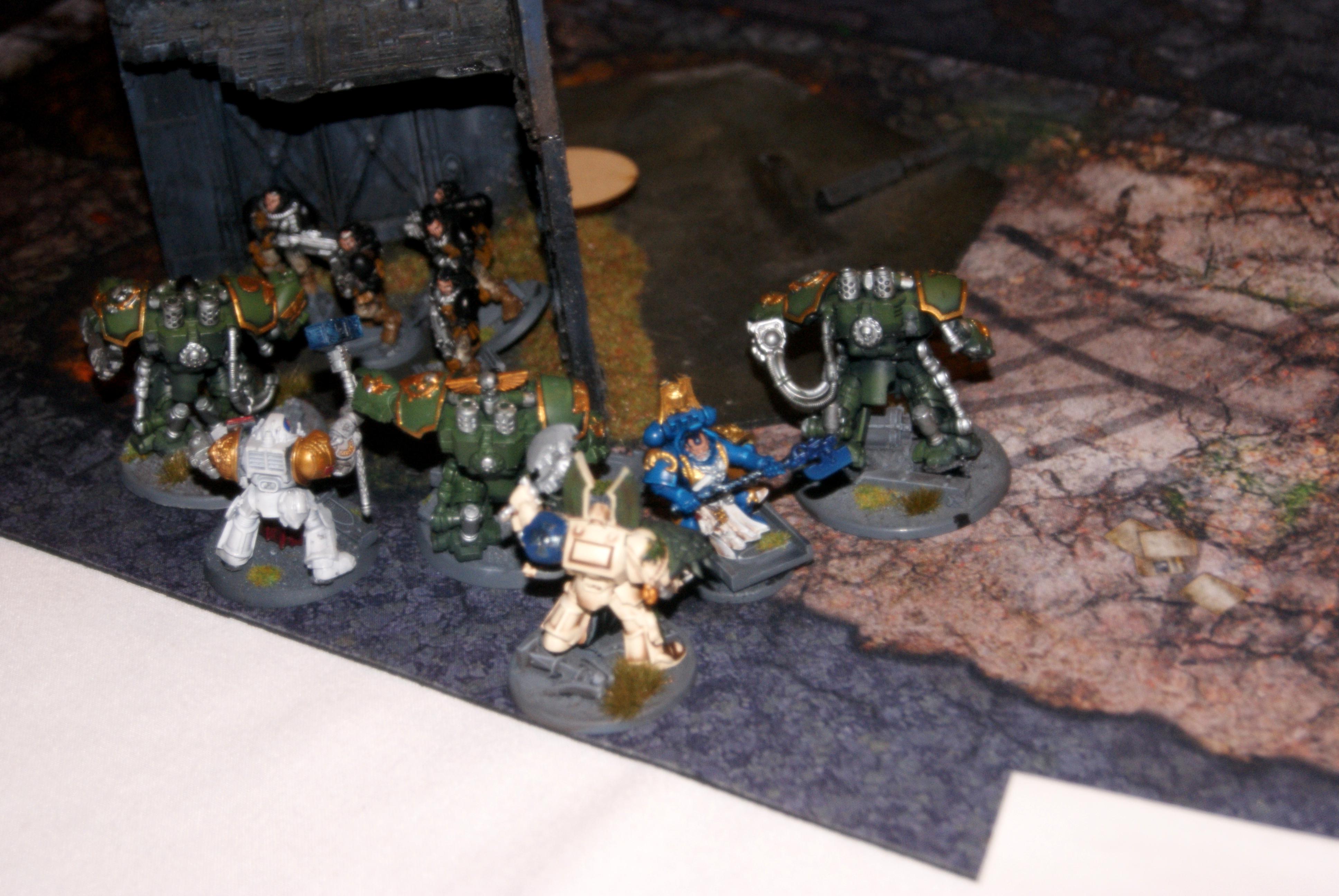 Centurions and scouts my left flank