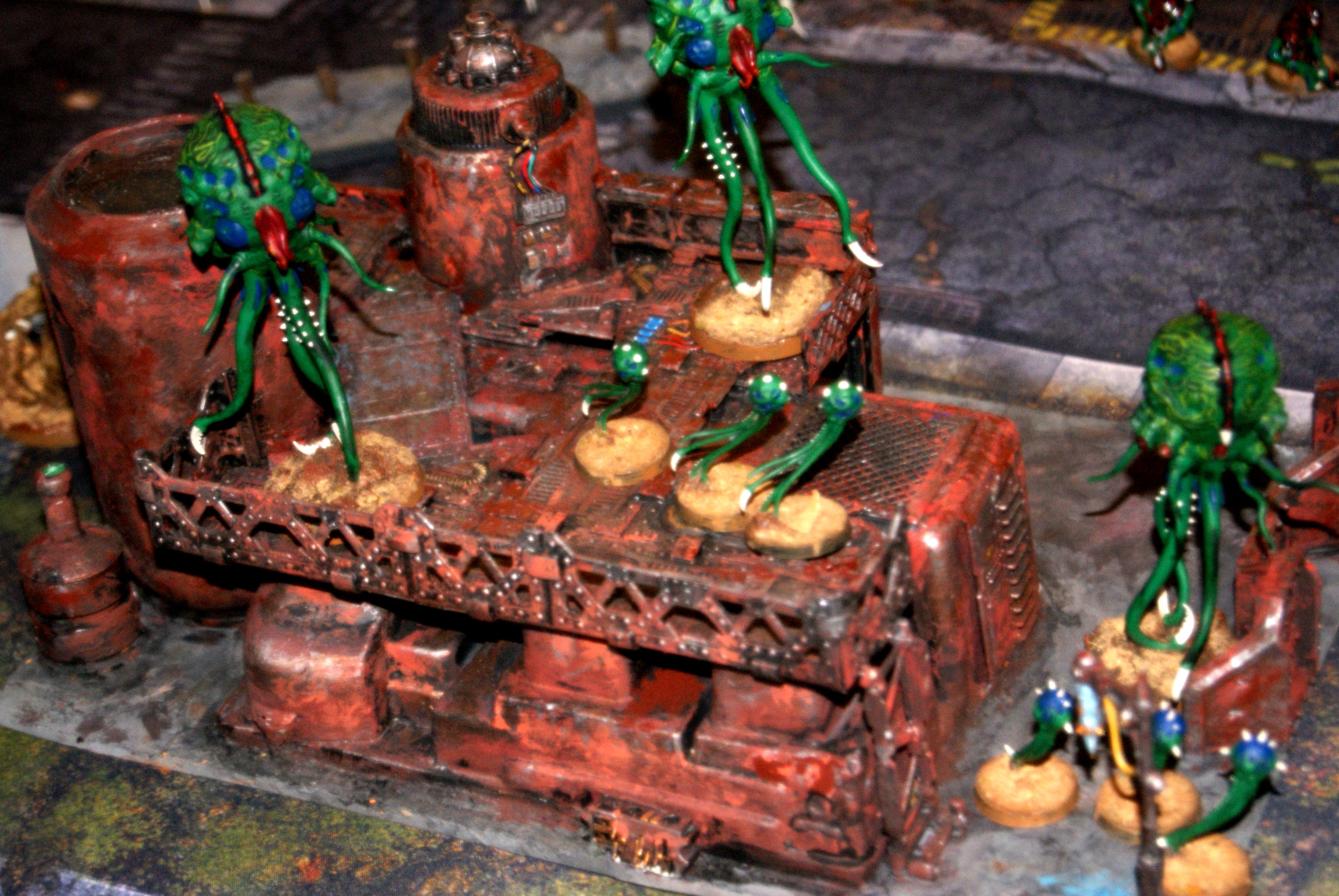 infiltrating spores