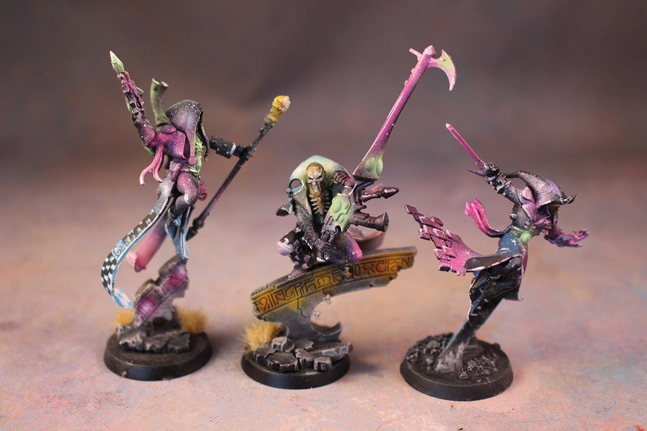 Death Jester, Harlequins, Shadowseer, Solitaire