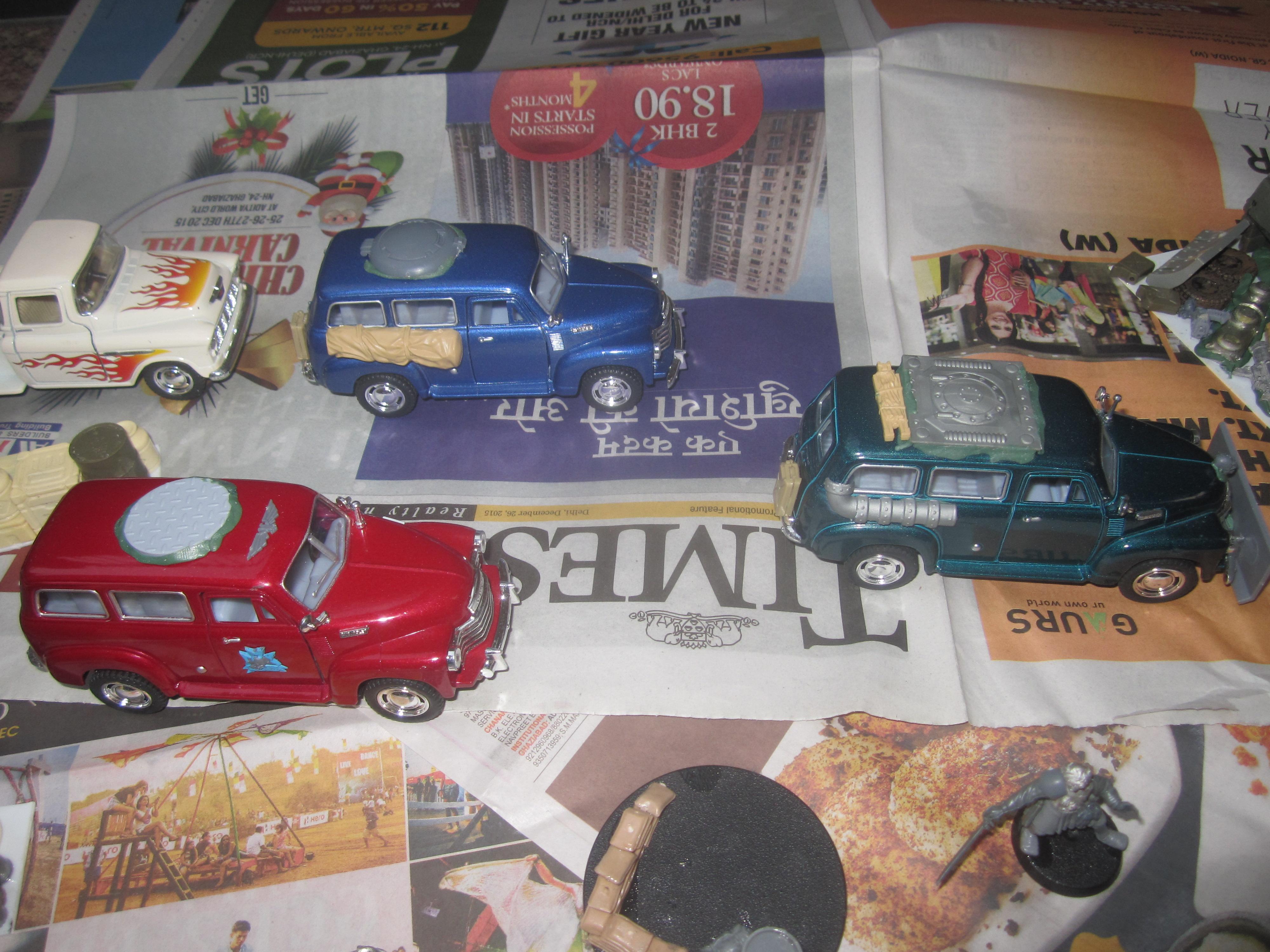 Cars, Civilian, Truck, Van, Warhammer 40,000