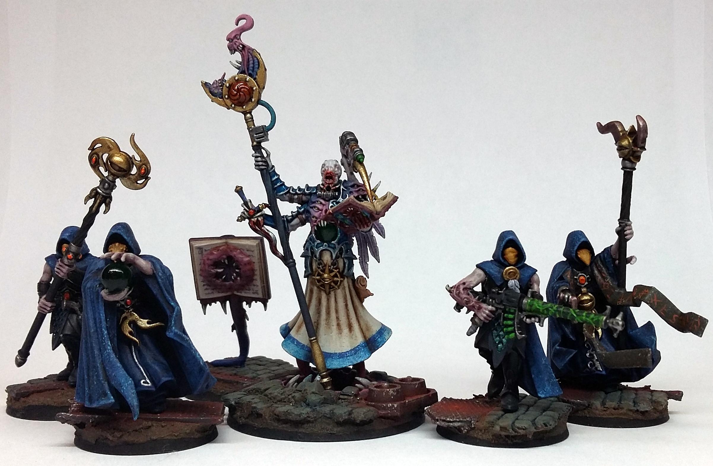 Chaos, Gaunt Summoner, Inq28, Inquisitor, Thrall Wizard, Tzeentch, Wizard