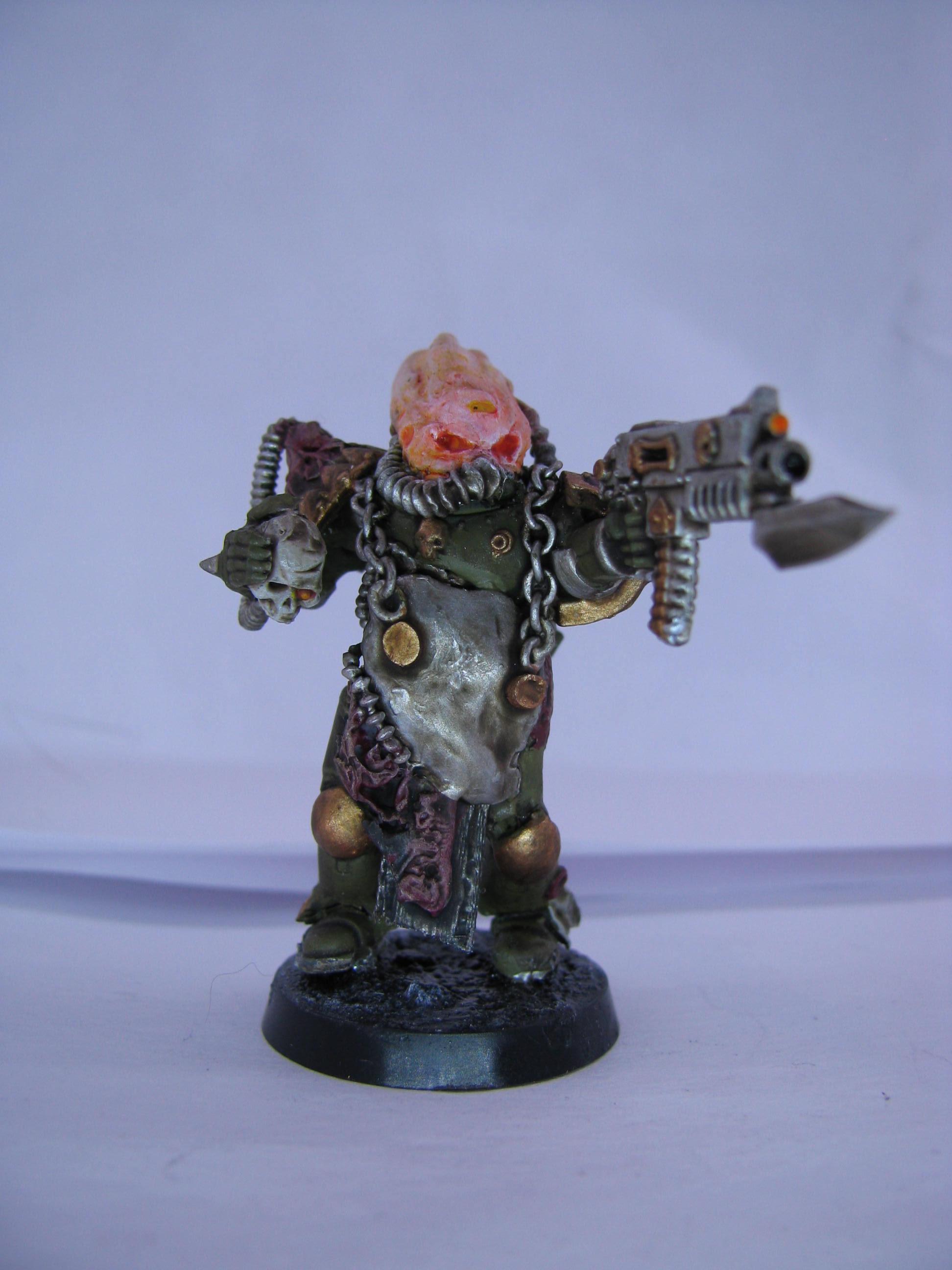Chaos, Chaos Space Marines, Conversion, Nurgle, True Scale