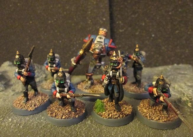 Steam Prussian group shot