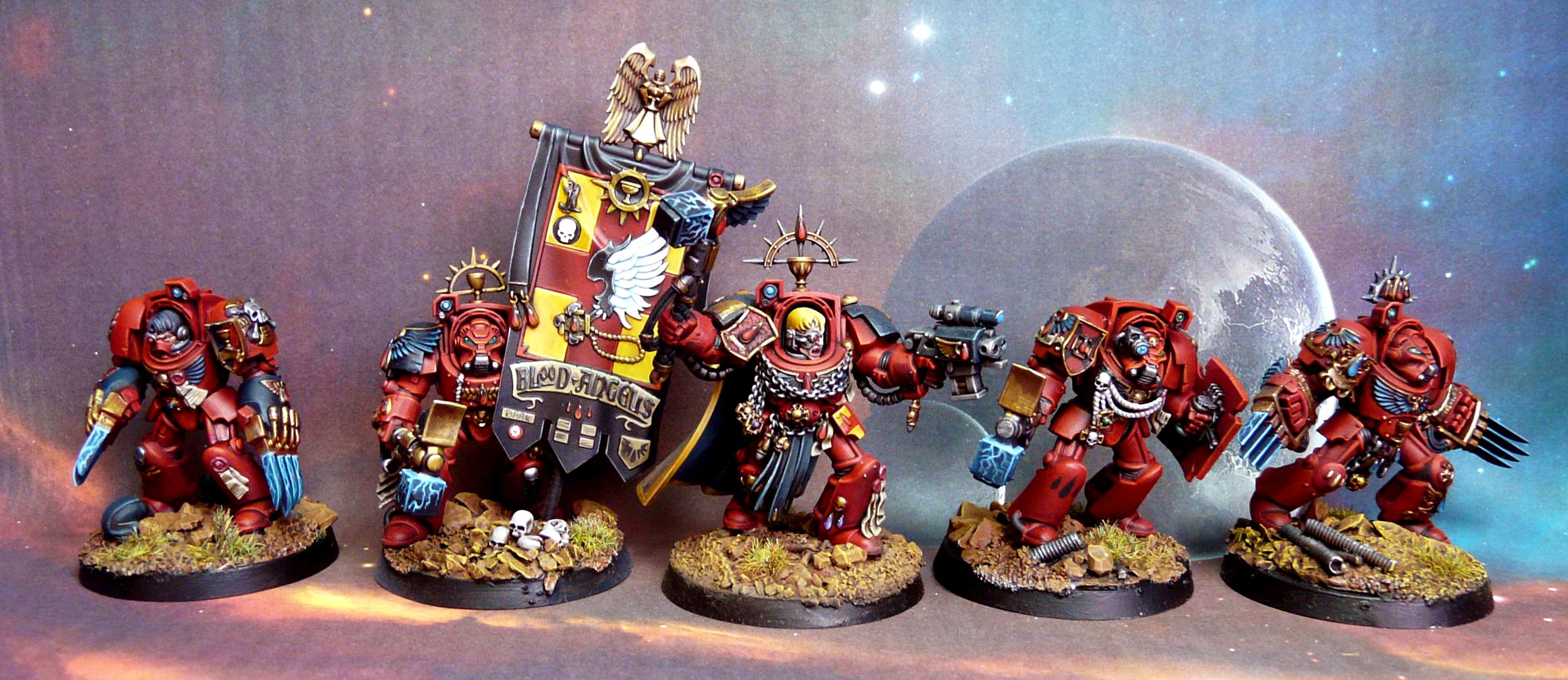 Adeptus Astartes, Black Rage, Blood Angels, Red Thirst, Space Marines, Terminator Armor