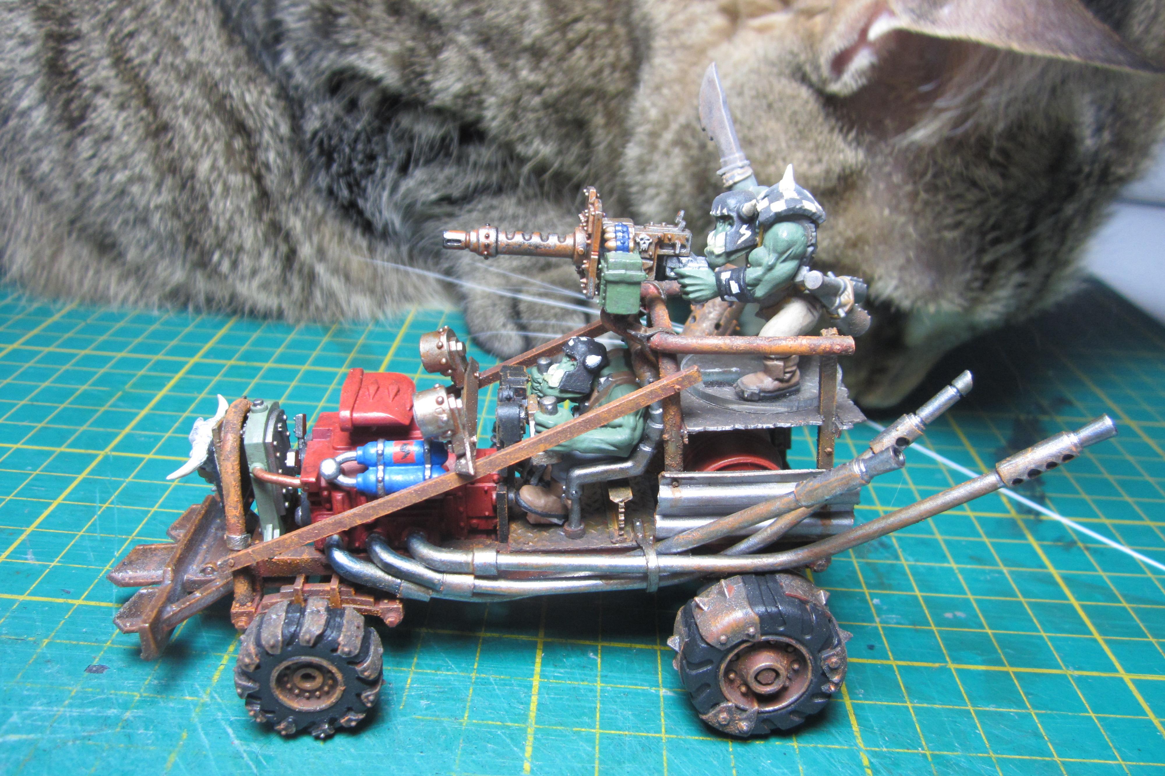 Conversion, Gorkamorka, Ork Buggies, Ork Buggy, Orks, Warhammer 40,000