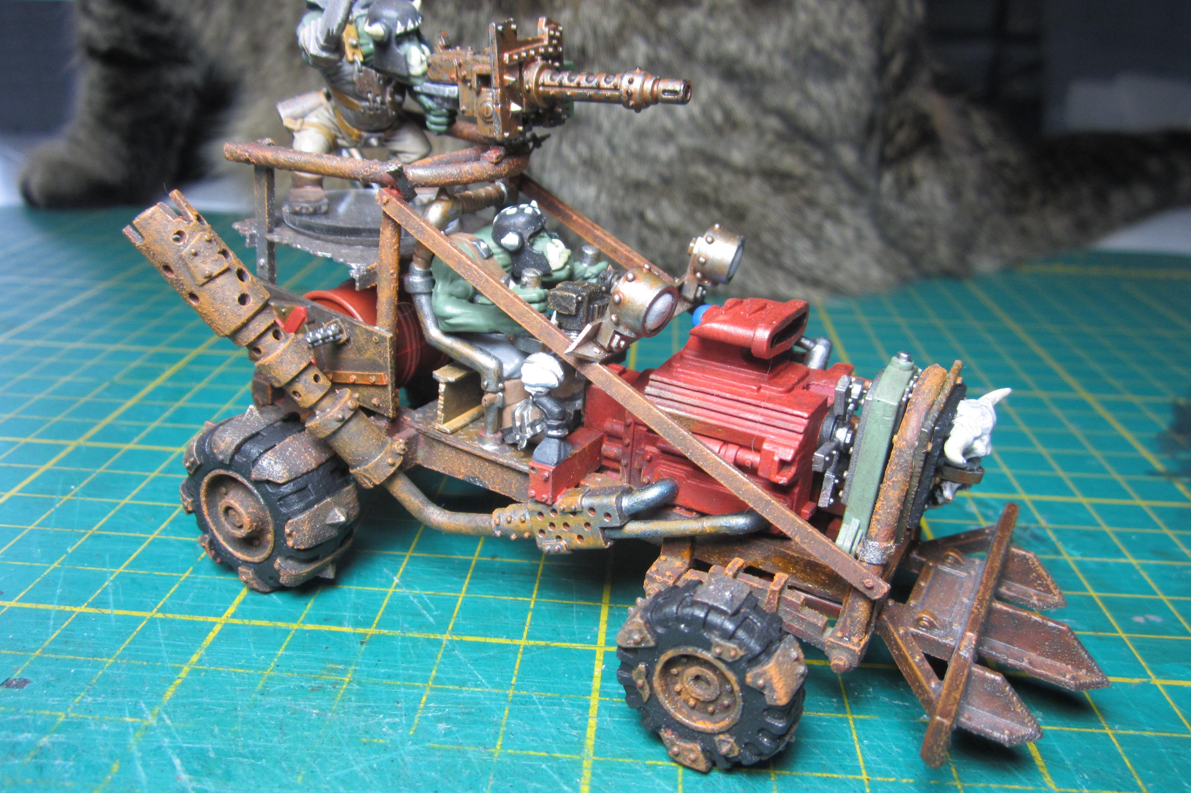 Conversion, Gorkamorka, Ork Buggies, Ork Buggy, Orks, Warhammer 40,000
