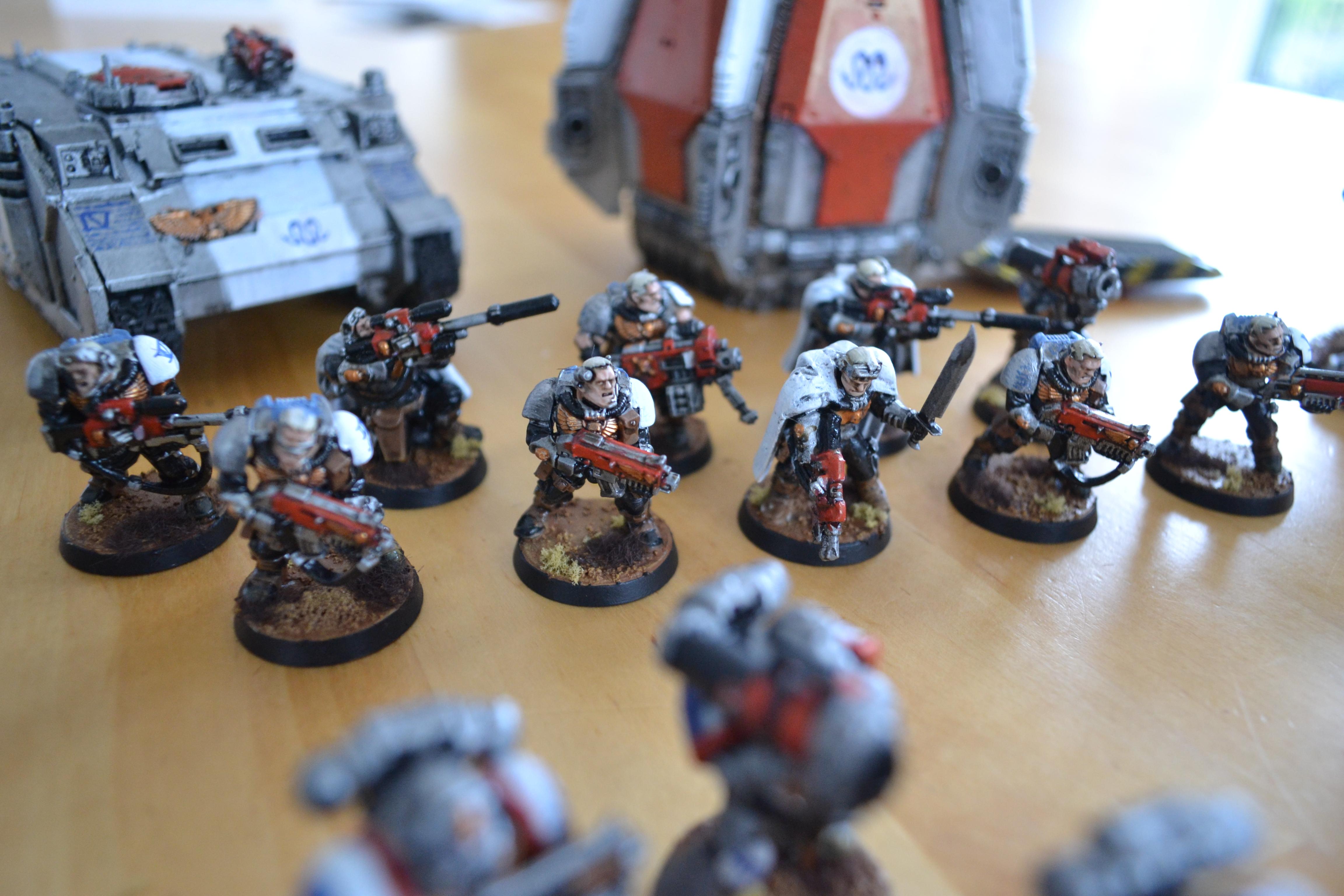 Scouts - I was really pleased with the glowing backpacks
