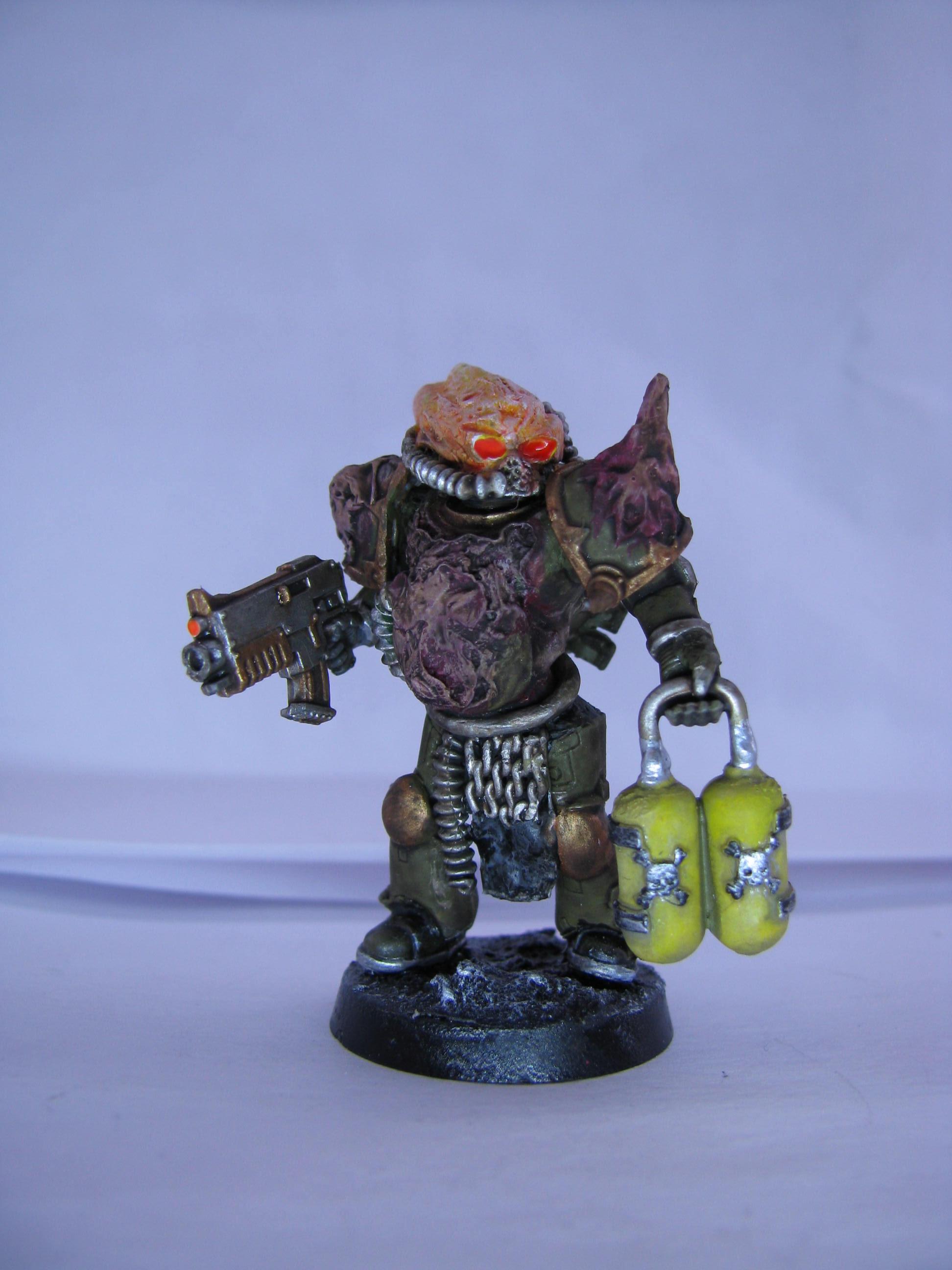 Chaos, Chaos Space Marines, Conversion, Nurgle, True Scale