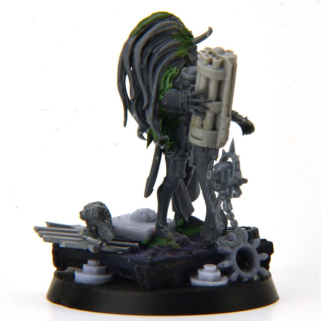 Blanchitsu, Dark Elves, Games Workshop, Greenstuff, Hannya Noh, Inq28, Inquisitor Conversion, Necromunda, Sorceress