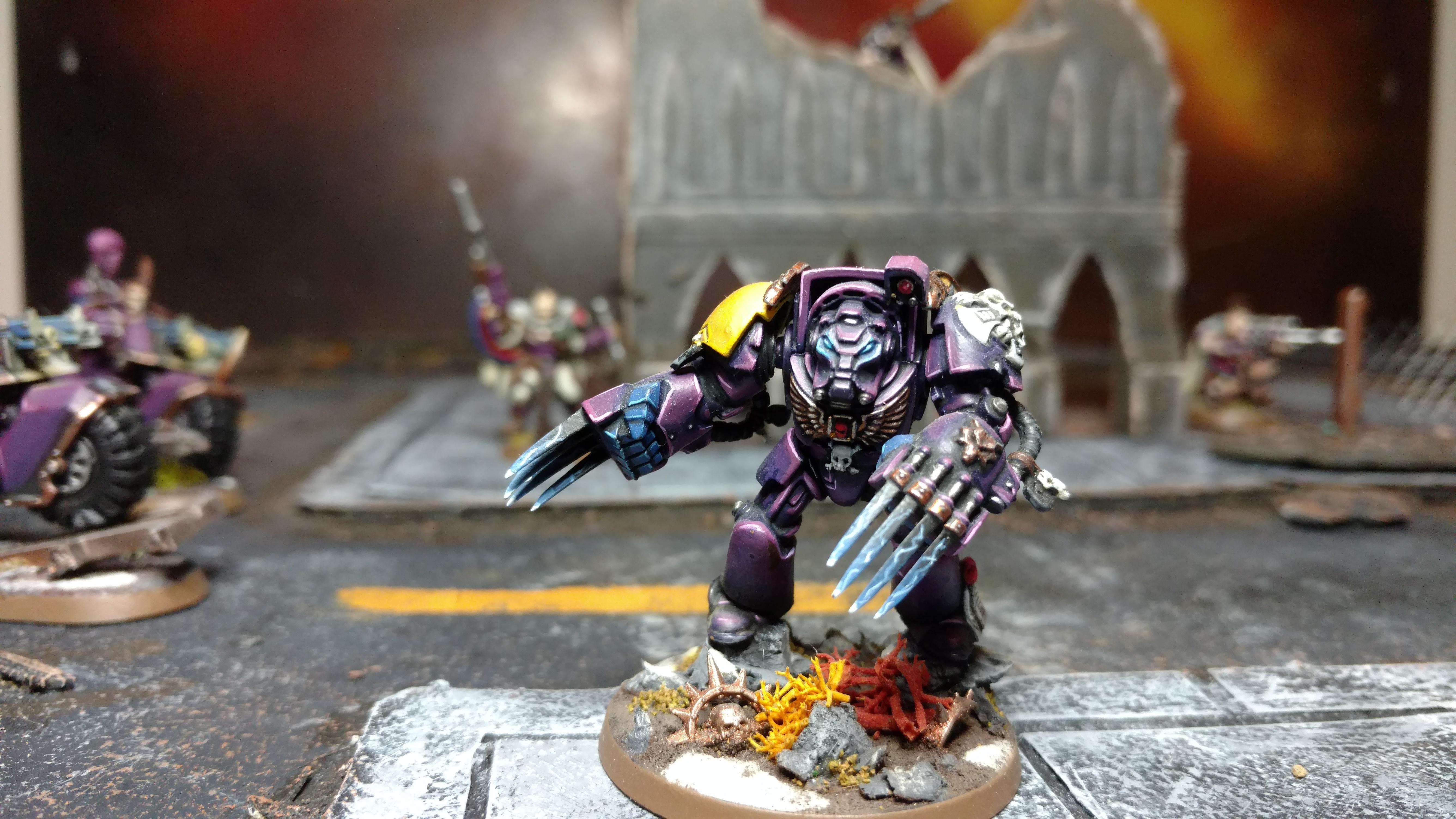 Space Marines, Terminator Armor, Warhammer 40,000