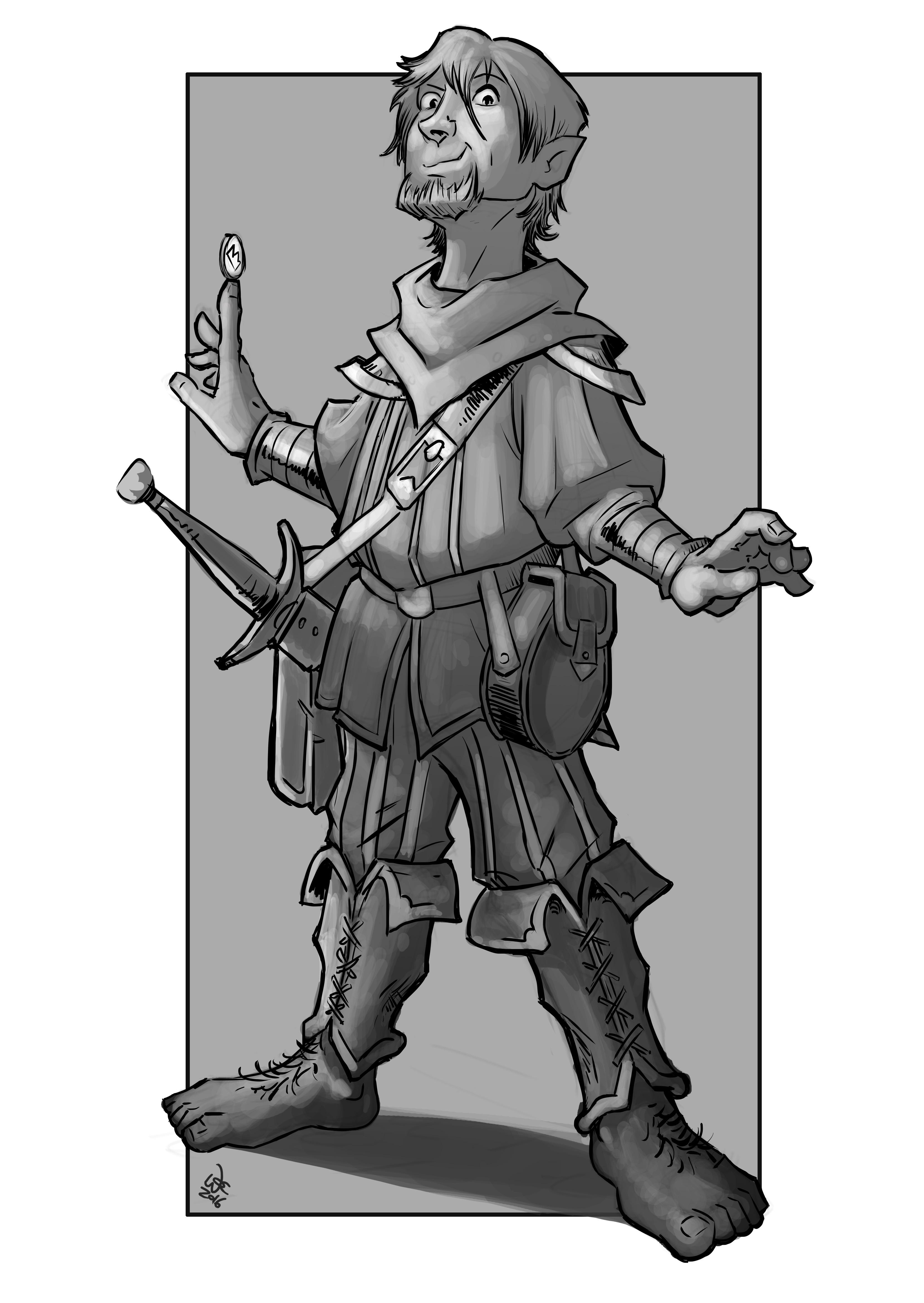 Halfling Rogue