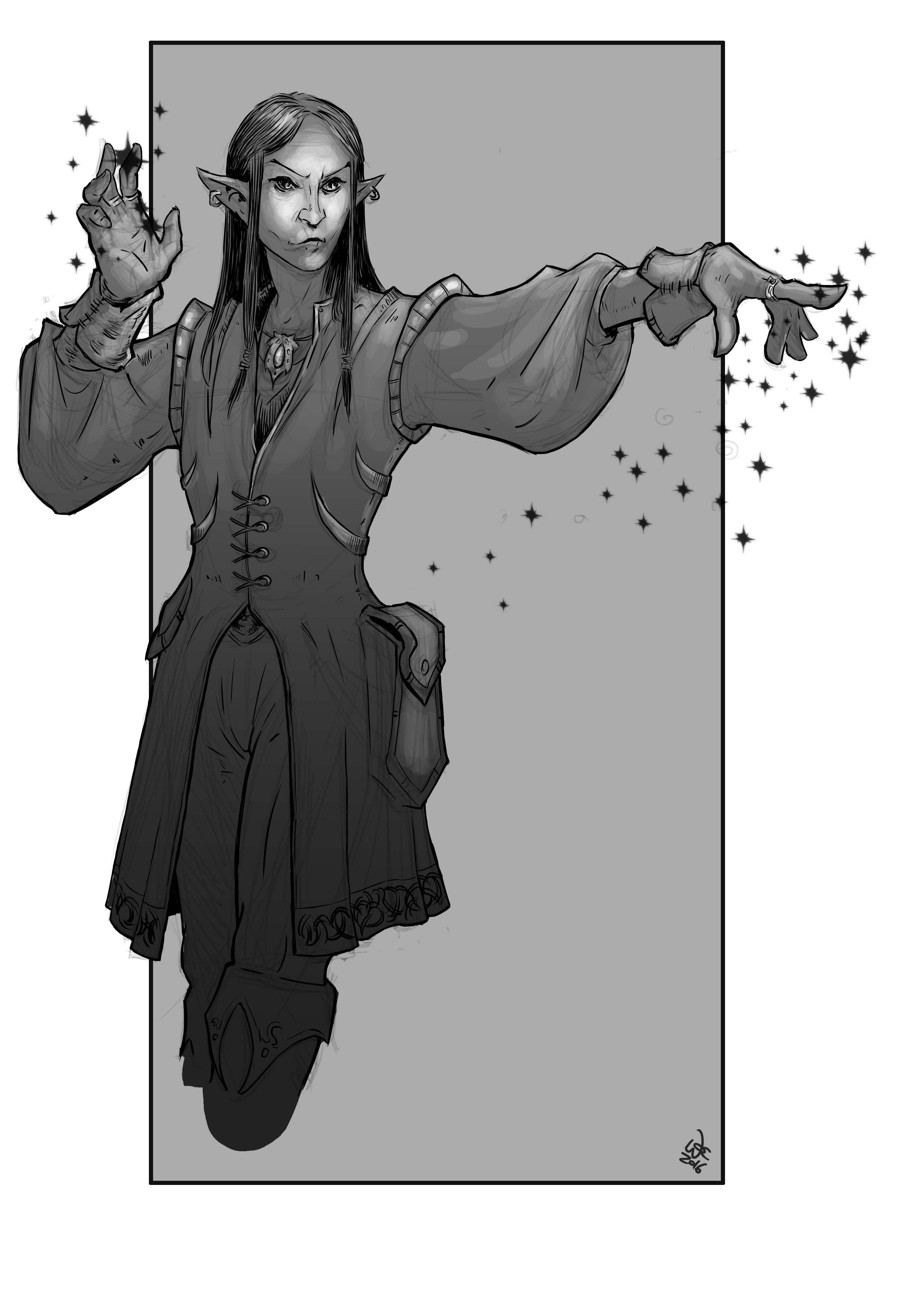 Elf Wizard