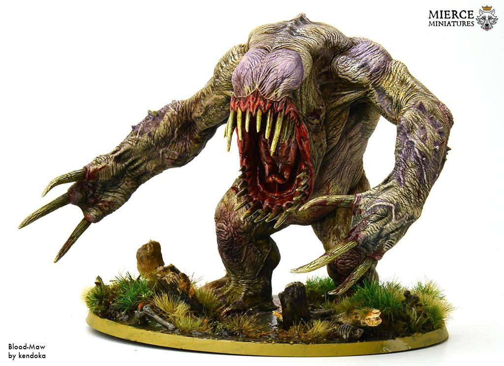 Blood-maw, Cave Monster, Inq28, Inquisitor, Mierce Miniatures, Vore