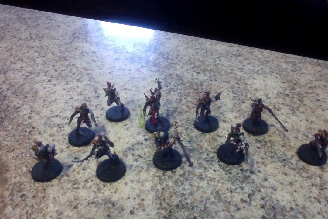 Army, Dark Eldar, Painted