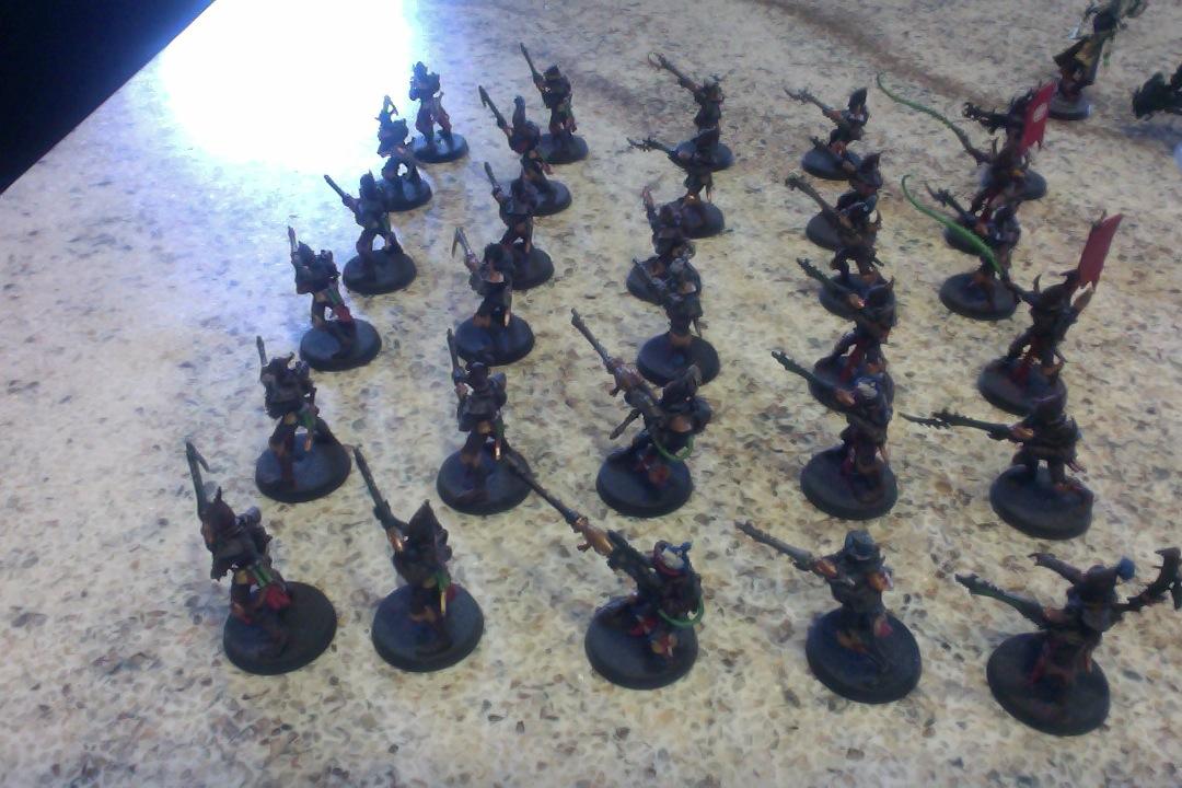 Army, Dark Eldar, Painted