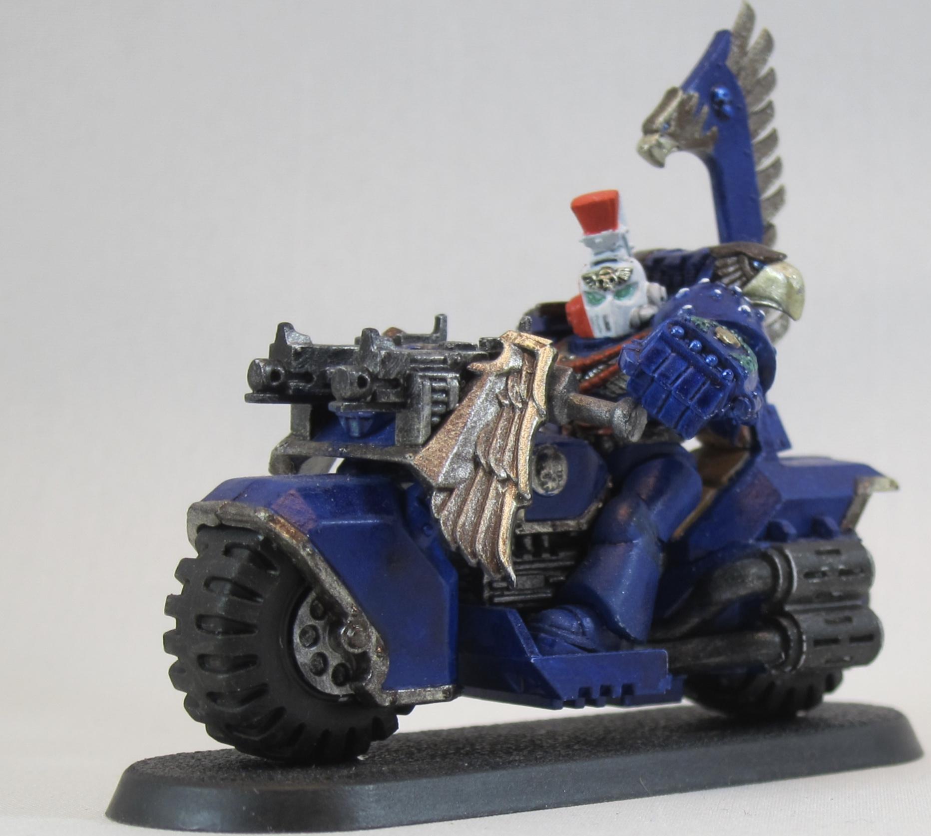 Bike, Captain, Kitbash, Space Marines
