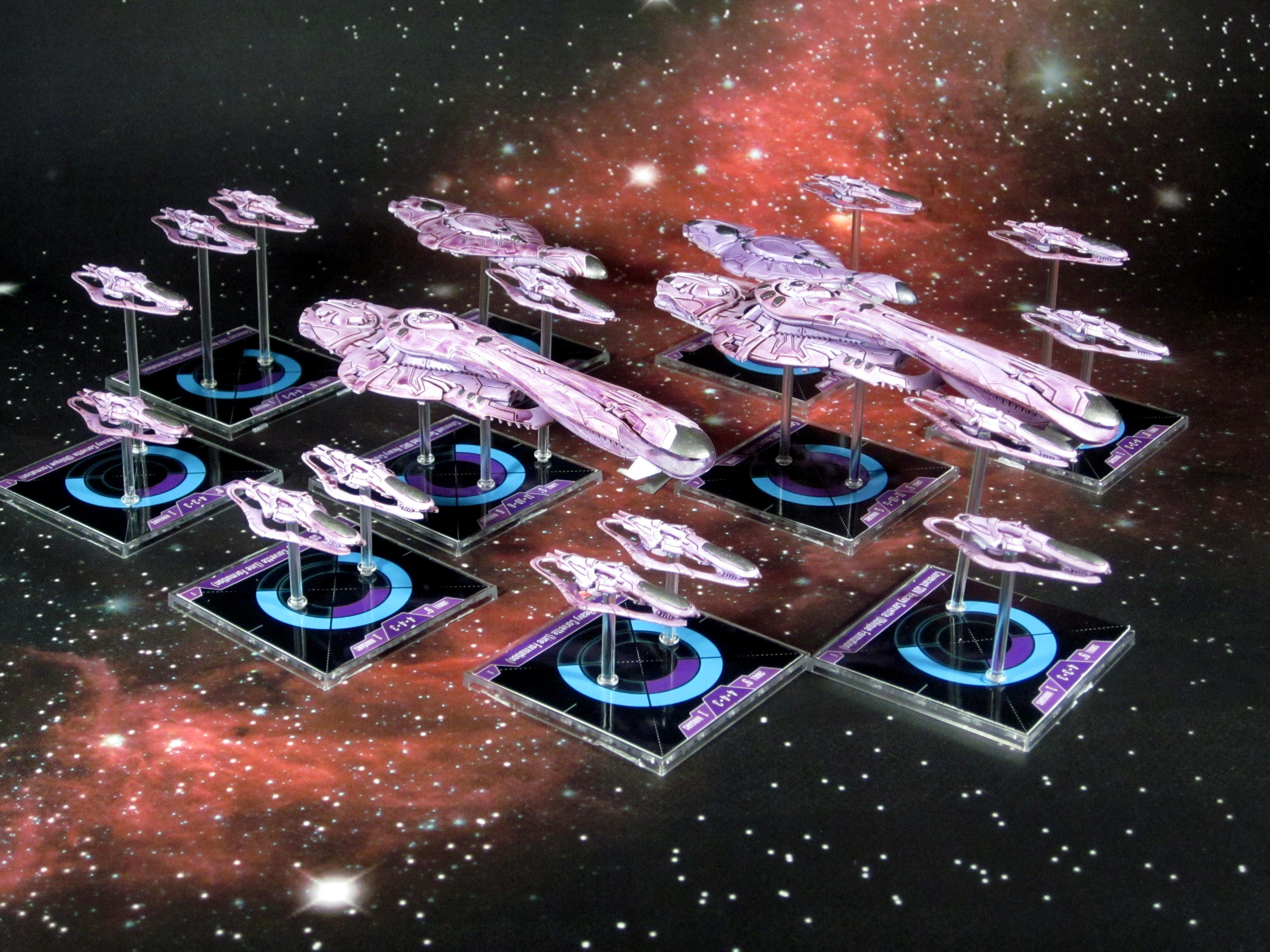 Covenant Fleet, Fleet Battle, Halo, Spartan Games