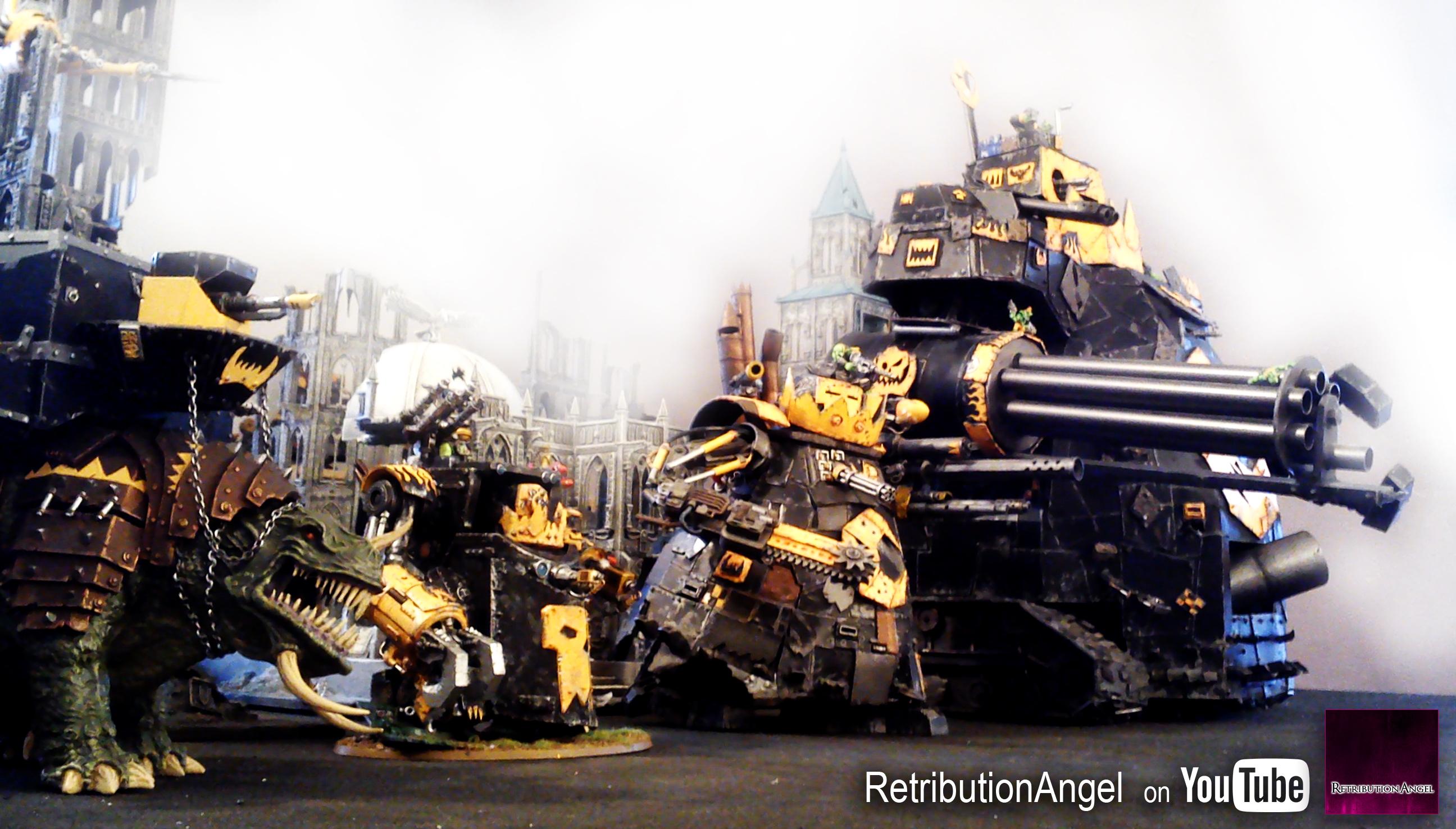 Gorkanout, Great Gargant, Morkanout, Orks, Stompa, Warhammer 40,000