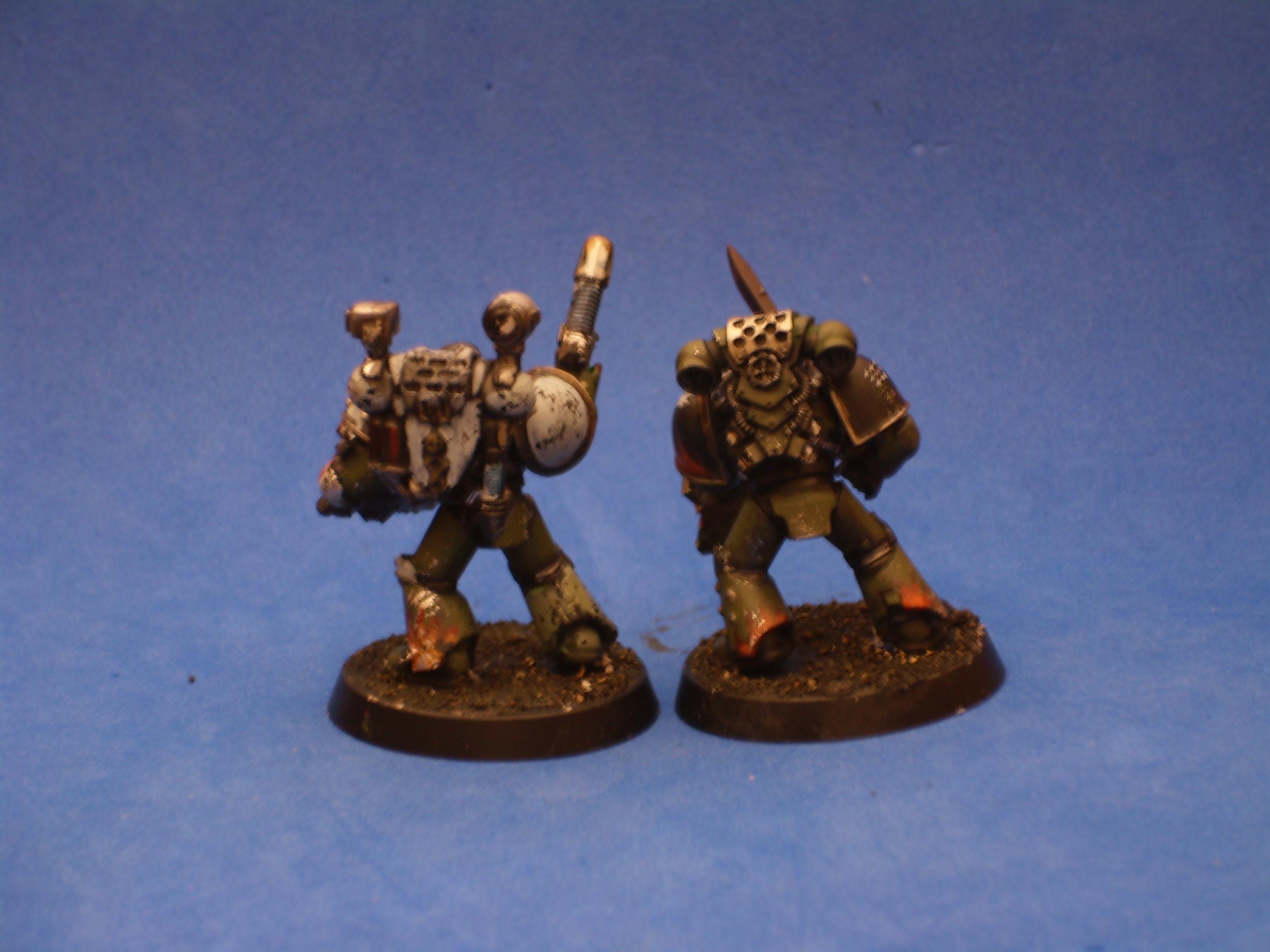 30k, Horus Heresy, Istvaan, Metallics, Shattered Legions, Space Marines, Weathered
