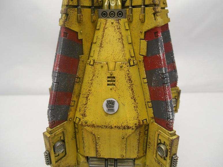 Adepus Astartes, Battle Damage, City, Drop Pods, Imperial Fists, Rubble, Ruins, Space Marines, Urban, Weathered, Yellow