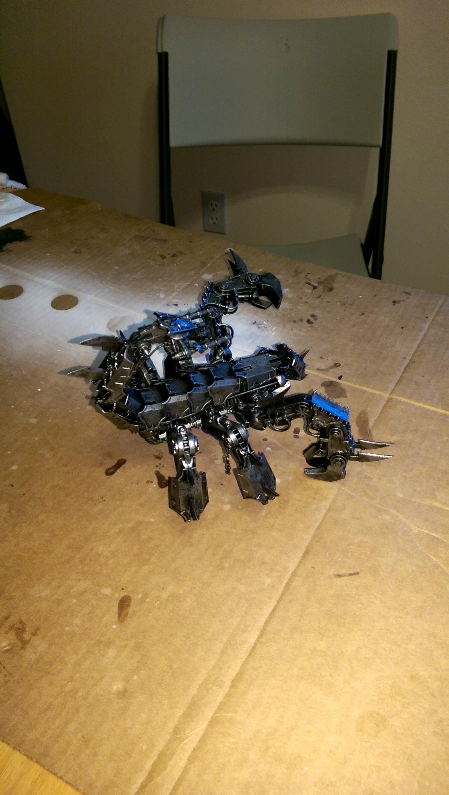 Counts-as Maulerfiend, basecoated