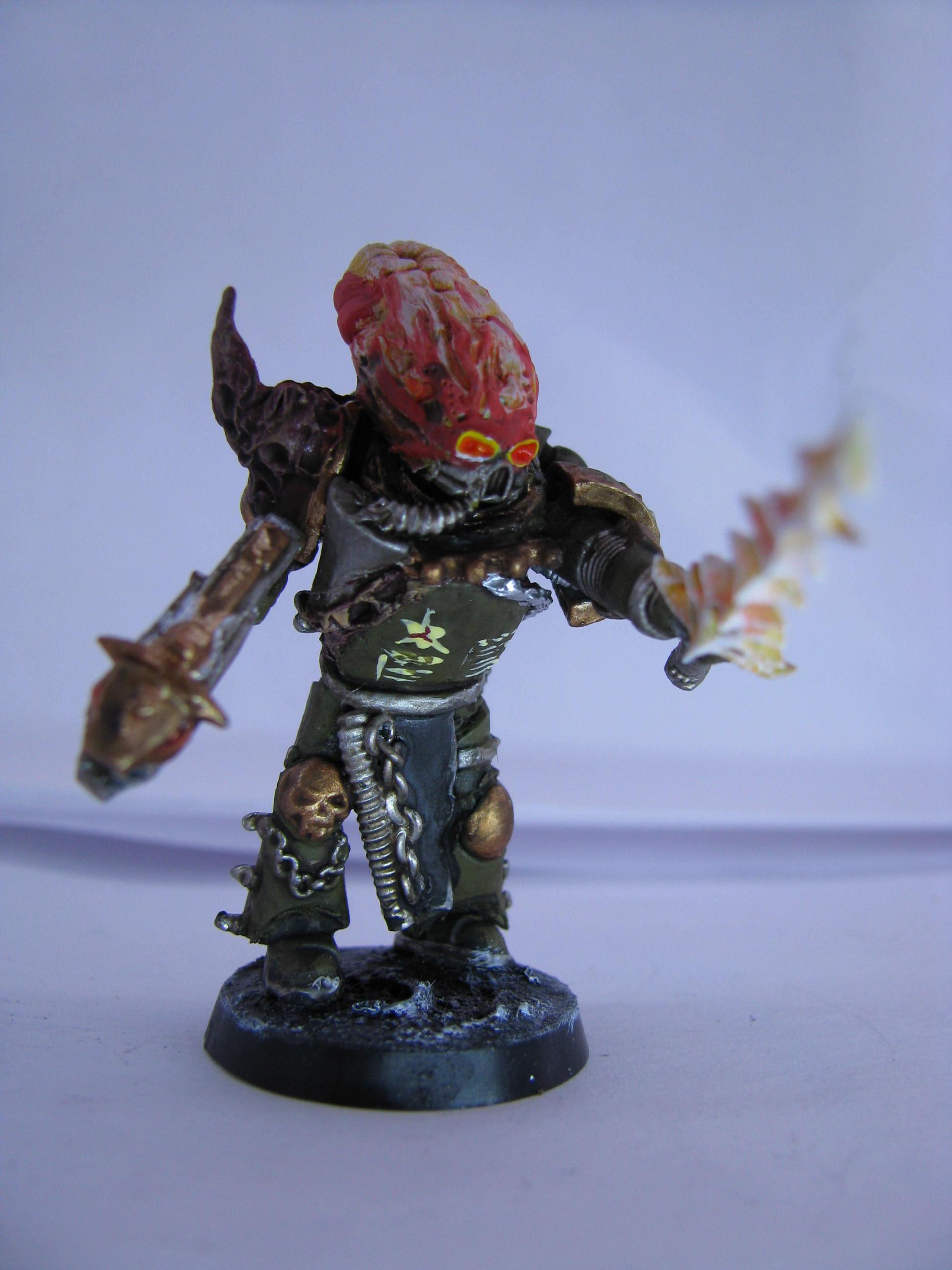 Chaos, Conversion, Nurgle, Plague, Space Marines, True Scale