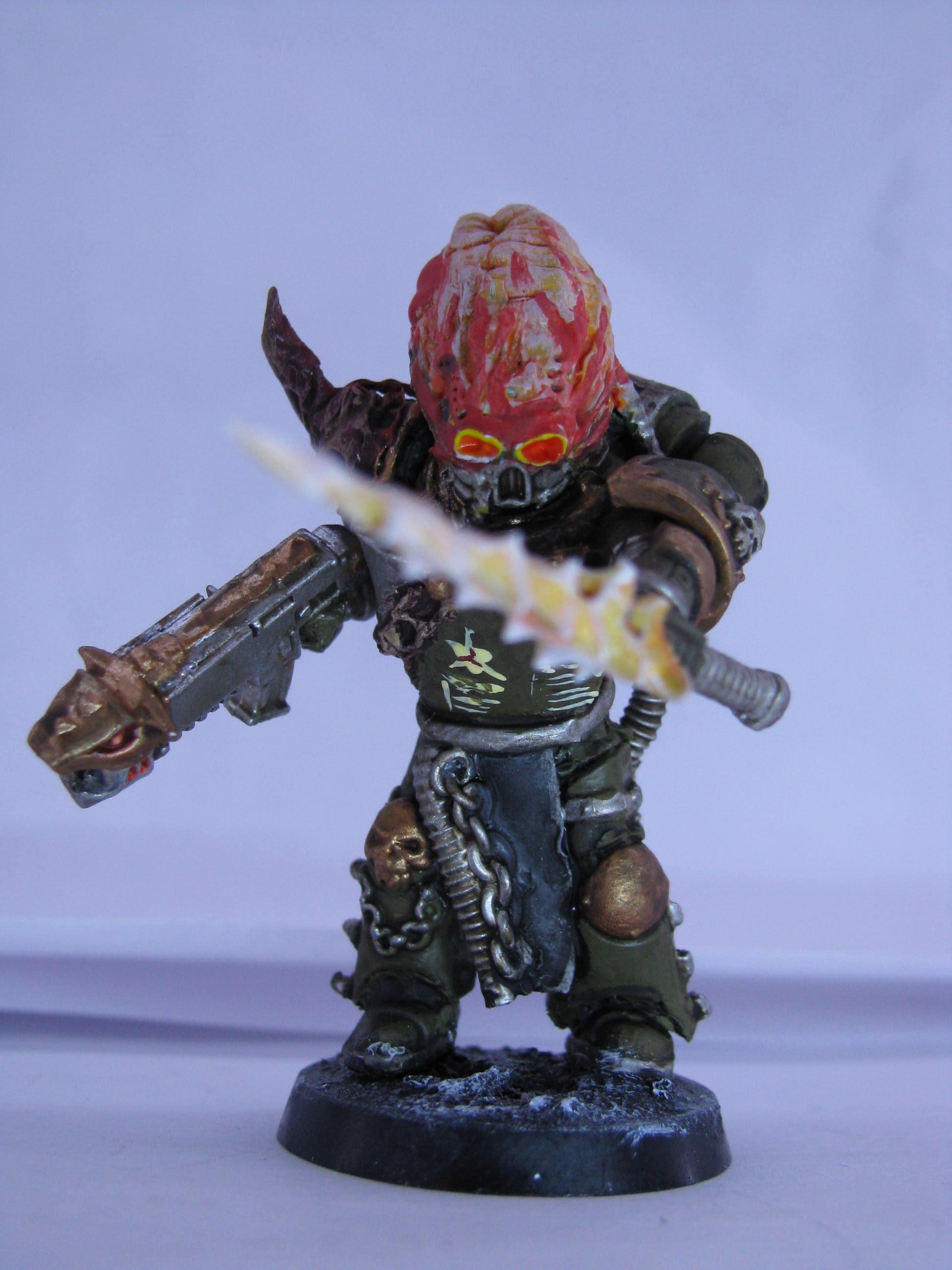 Chaos, Conversion, Nurgle, Plague, Space Marines, True Scale