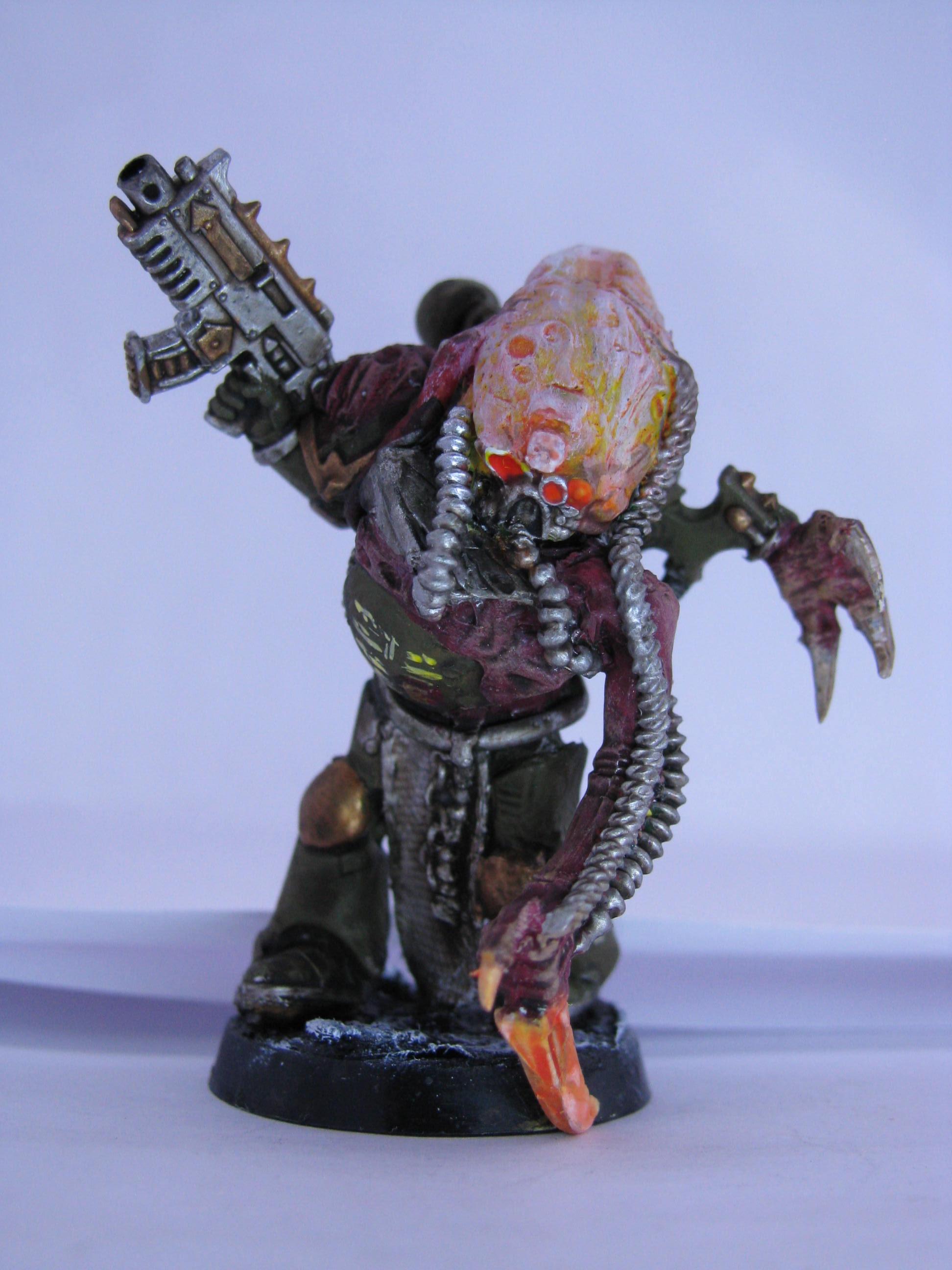 Chaos, Conversion, Nurgle, Plague, Space Marines, True Scale