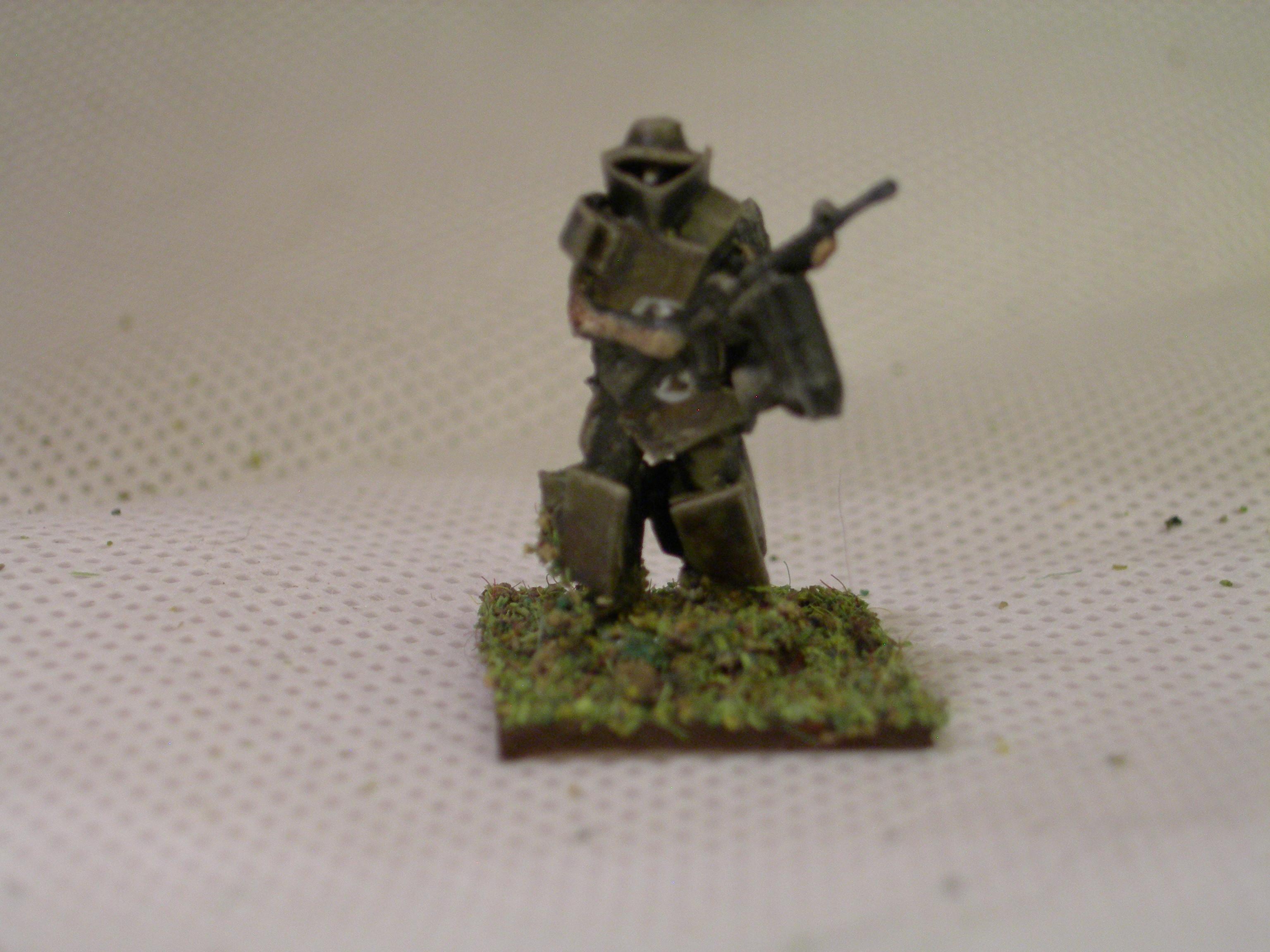 Delta Force sergeant with flamethrower