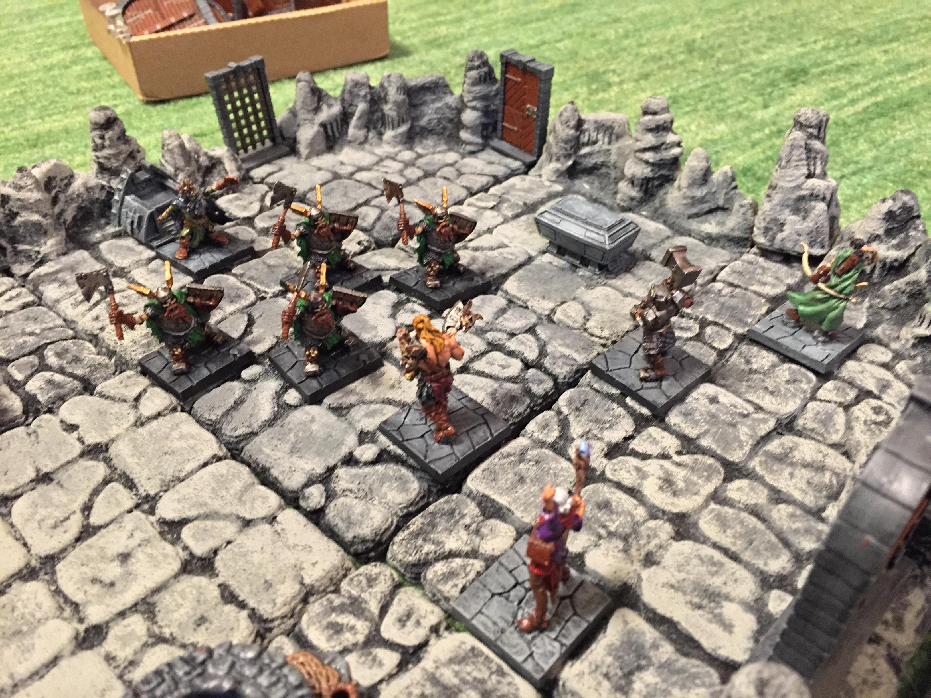 Board Game Plastic, Dungeon, Dungeon Saga, January 2016, Mantic