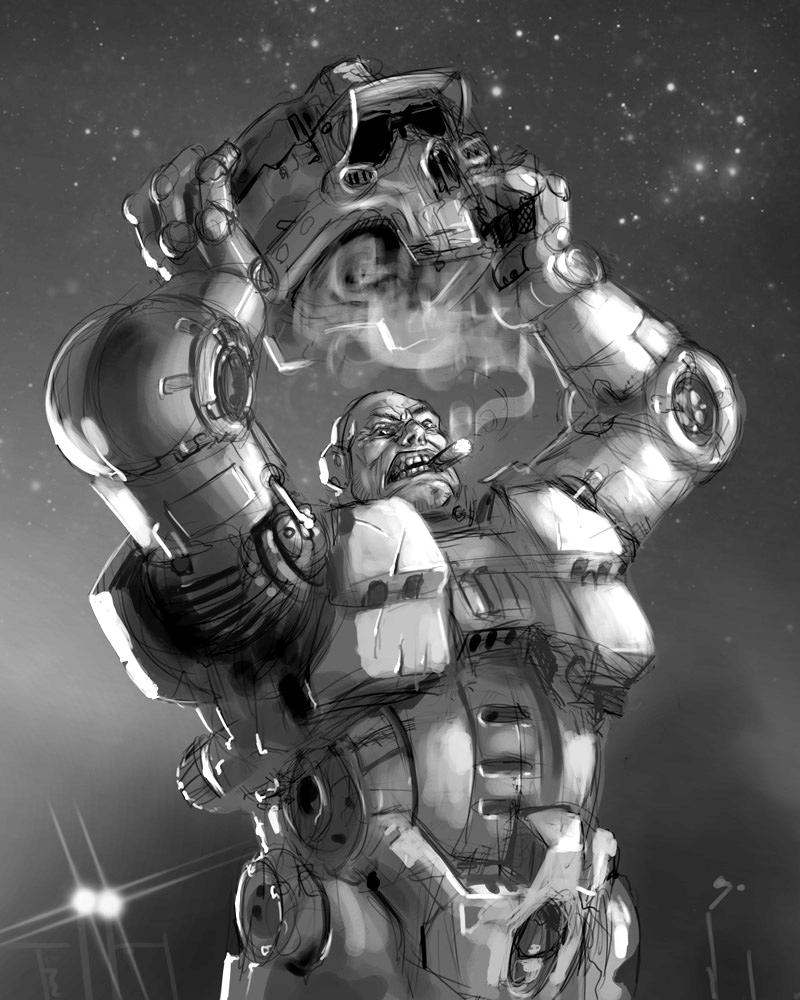 Hexy, Science-fiction, Star Scrappers, Terrons