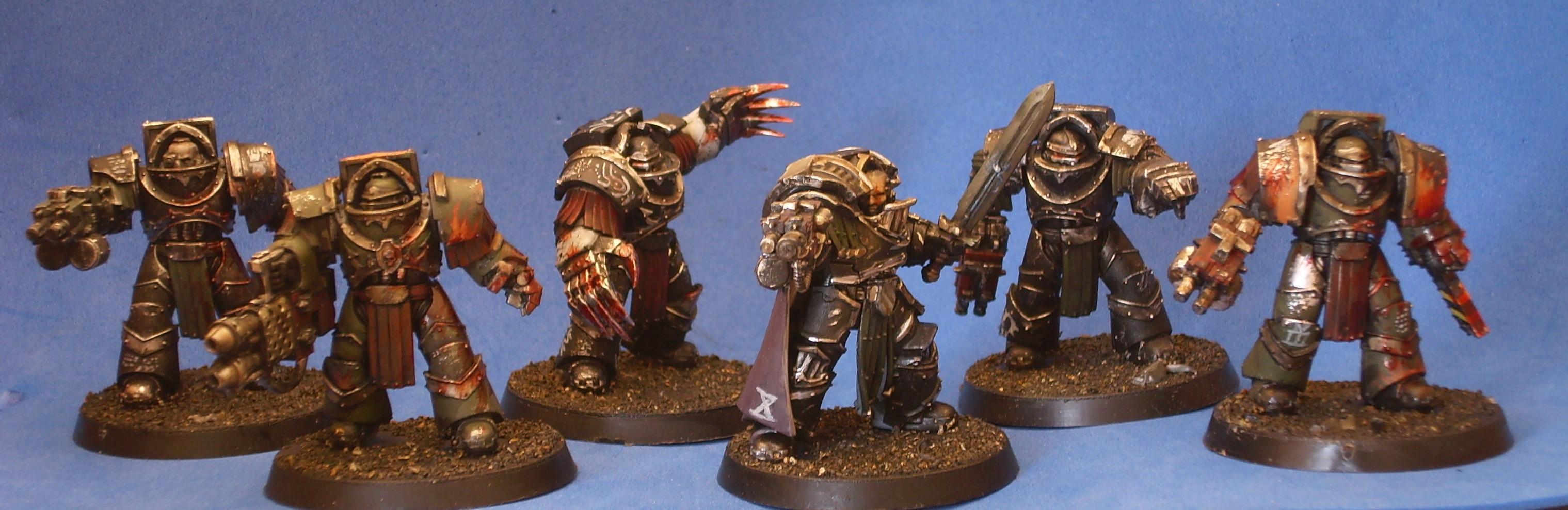 30k, Cataphractii, Horus Heresy, Shattered Legions, Space Marines, Terminator Armor, Warhammer 40,000, Weathered