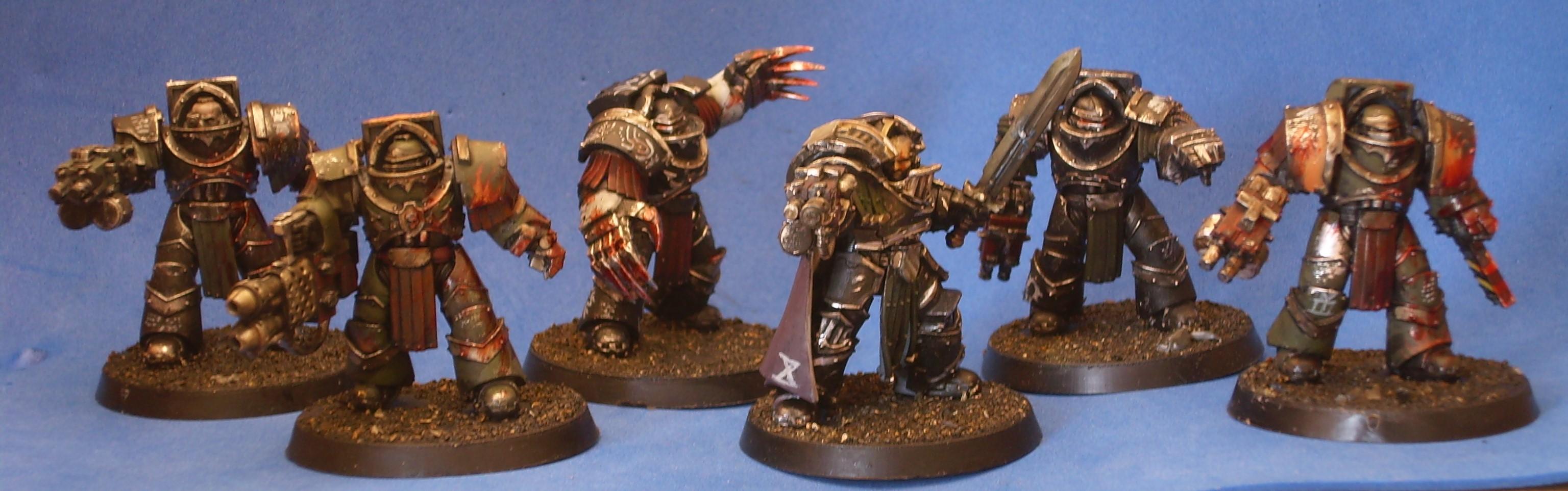 30k, Cataphractii, Horus Heresy, Shattered Legions, Space Marines, Terminator Armor, Warhammer 40,000, Weathered