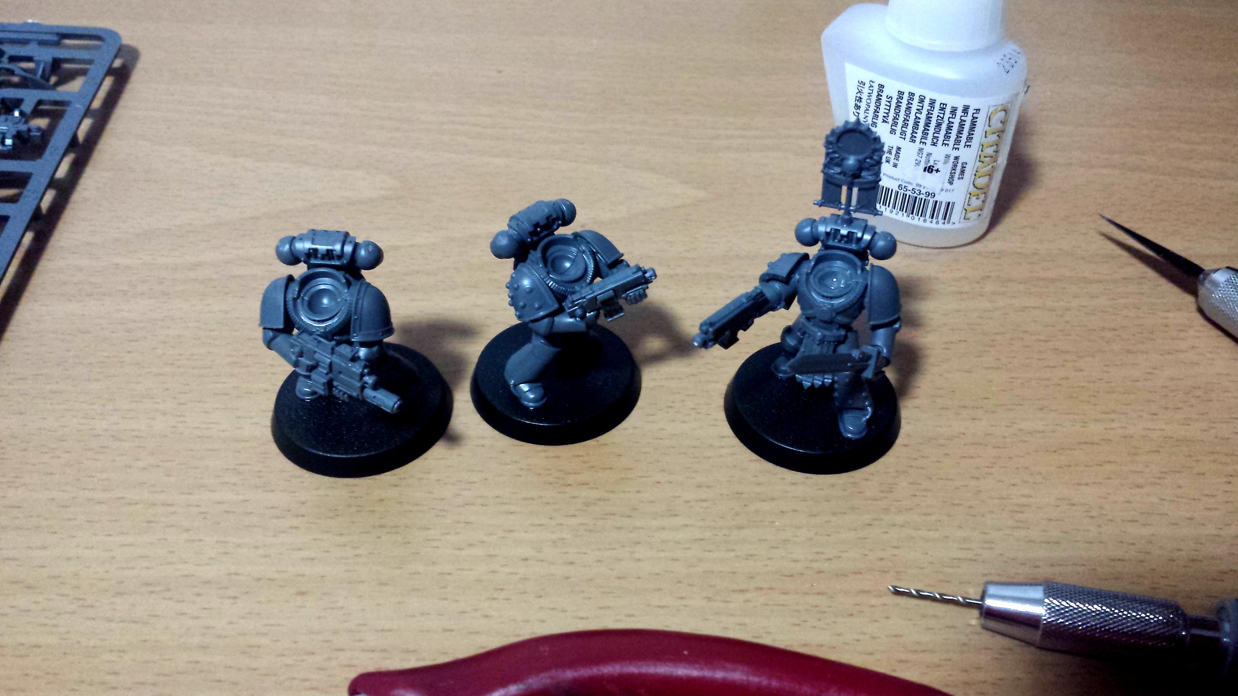 Betrayal At Calth, Blood Ravens, Deadshot, Horus Heresy, Space Marine Veterans, Sternguard, Work In Progress