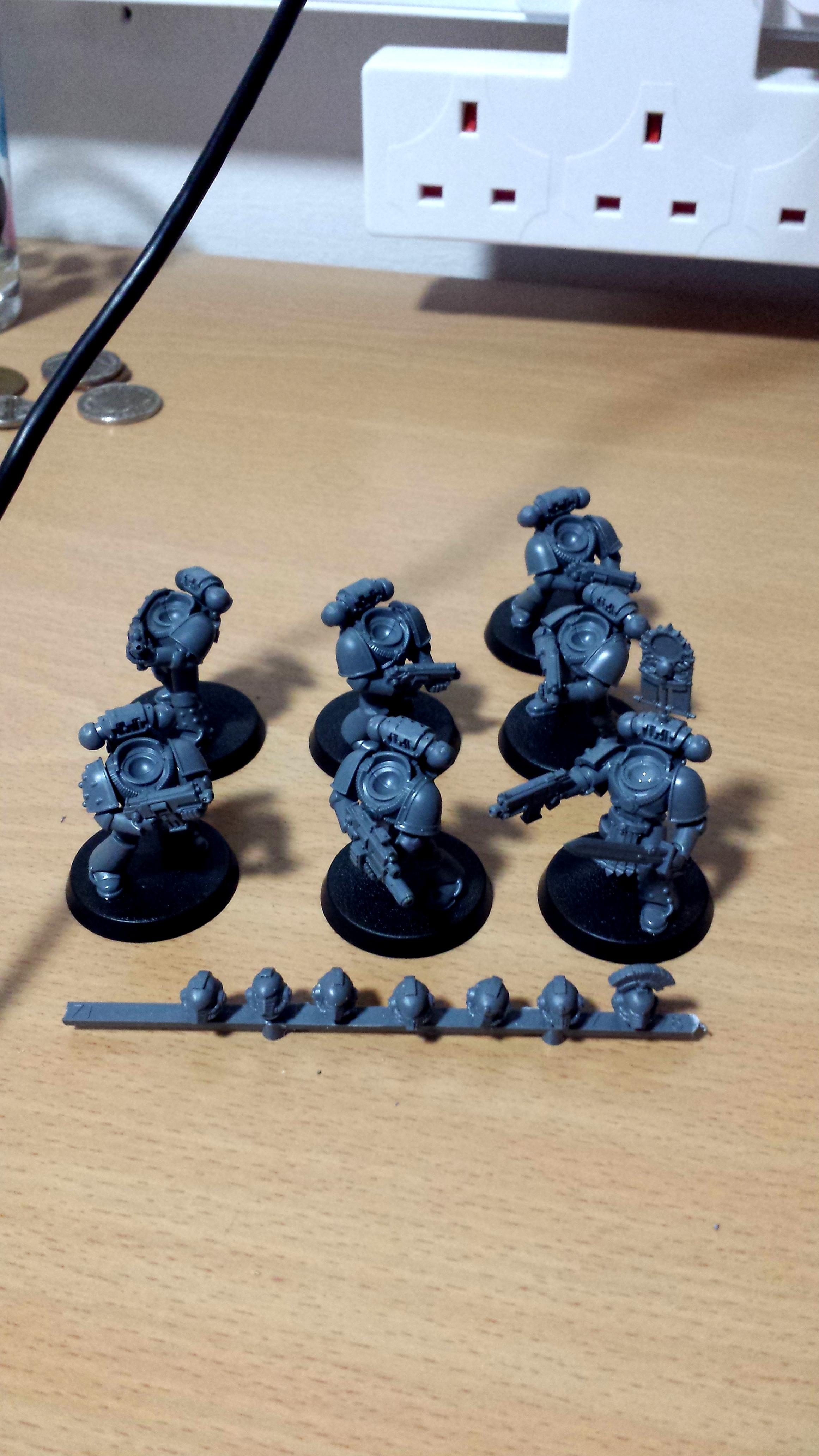 Betrayal At Calth, Blood Ravens, Deadshot, Horus Heresy, Space Marine Veterans, Sternguard, Work In Progress
