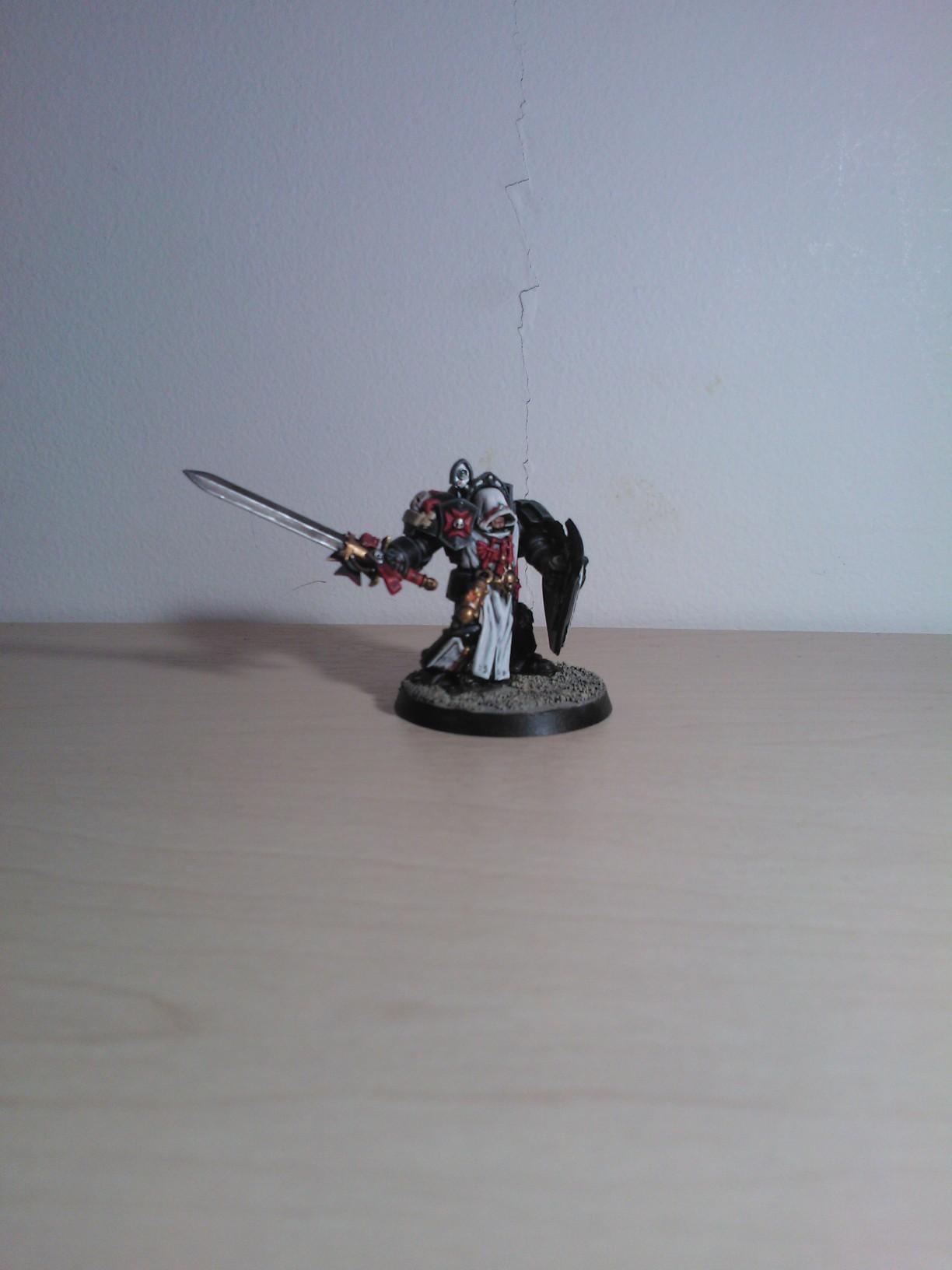 Assault, Black, Black Templars, Blanche, Chainsword, Conversion, Dark Angels, Deathwing, Forge World, Imperium, Space Marines, Sword Brother, Tactical Squad, Templars, Terminator Armor, Thunder Hammer