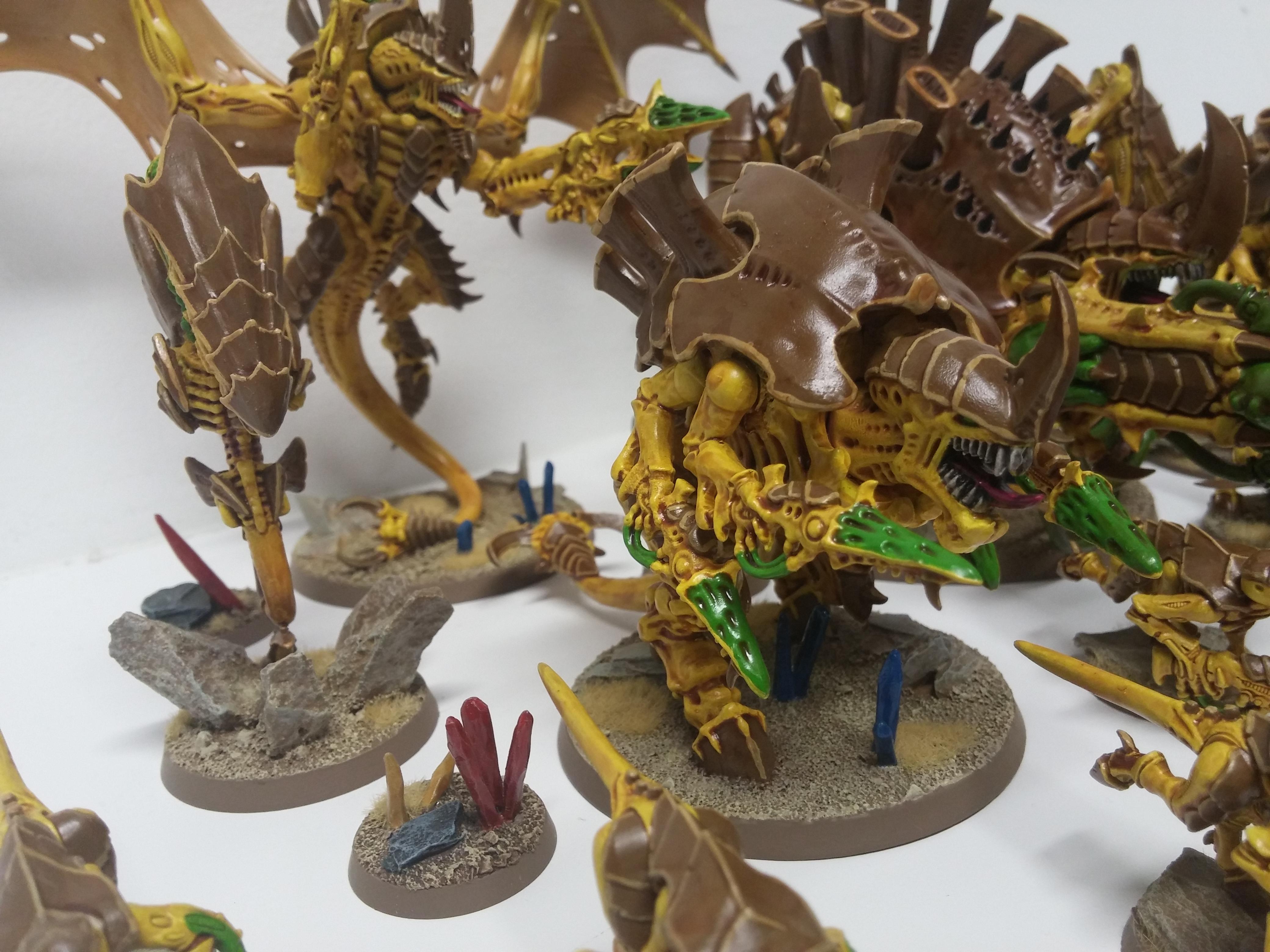 Tyranids, Hive Fleet Limax Carnifex and Zoanthrope
