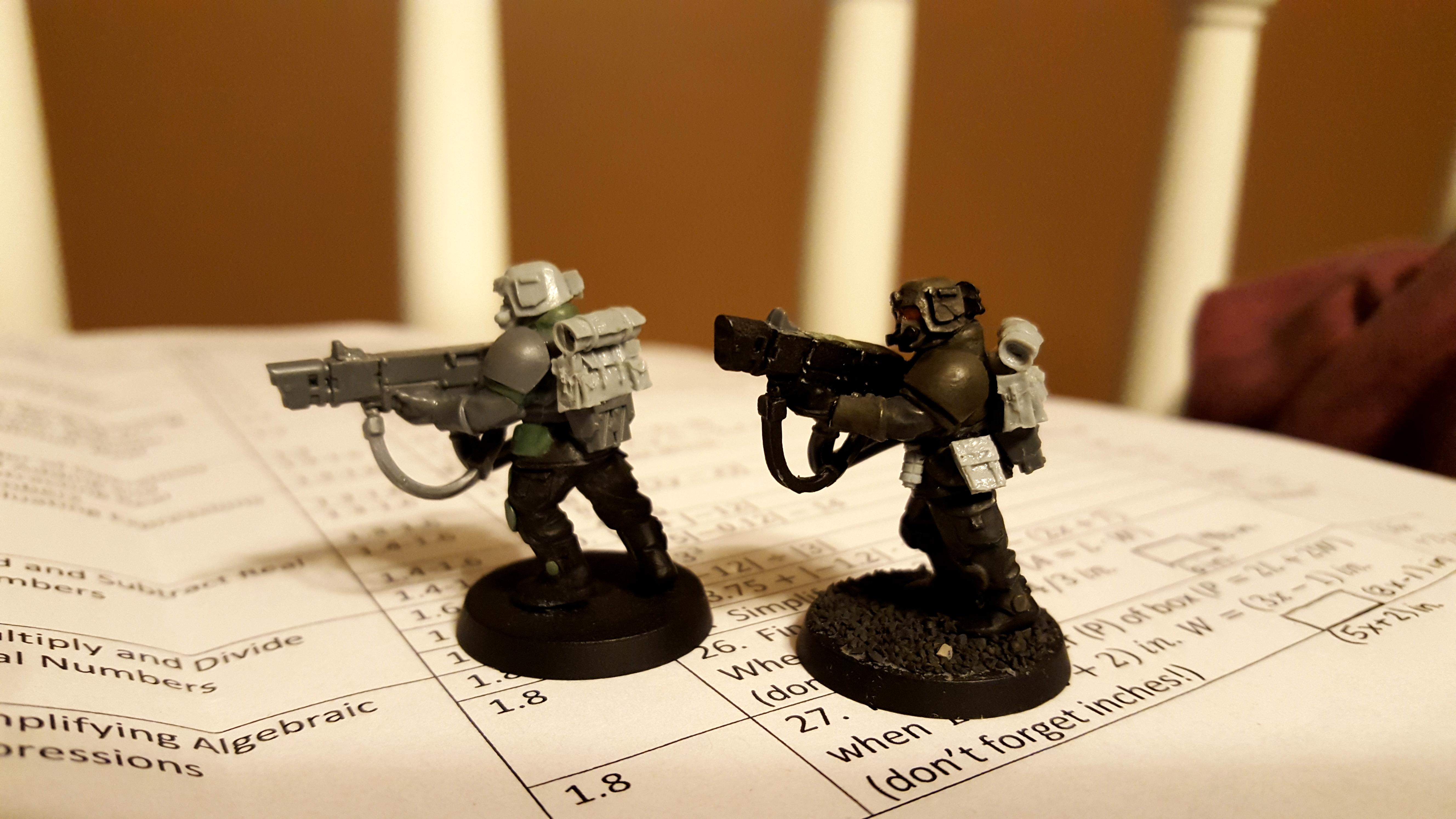Greenstuff, Kasrkin, Kasrkins, Scion, Scions, Work In Progress