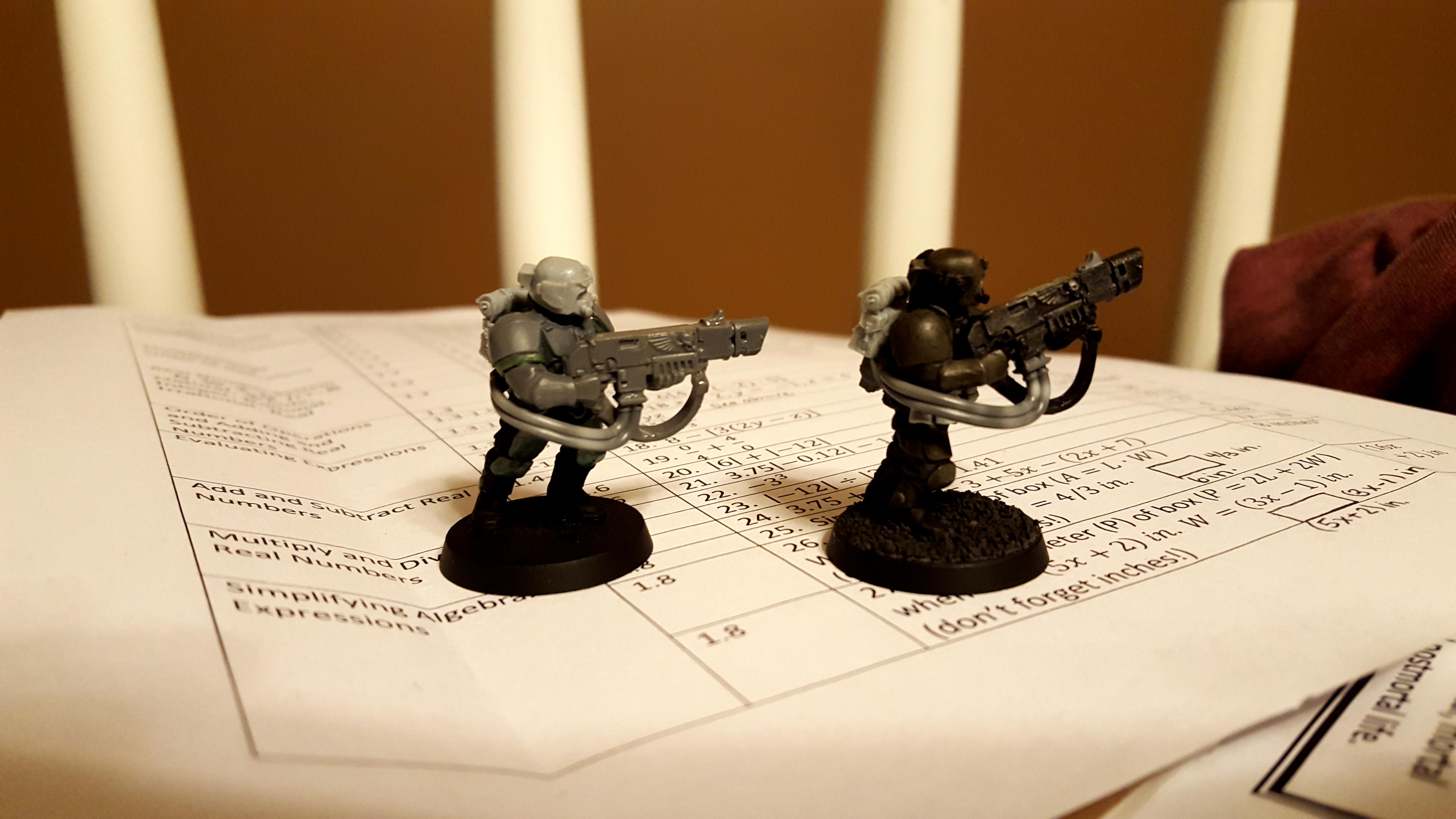 Greenstuff, Kasrkin, Kasrkins, Scion, Scions, Work In Progress