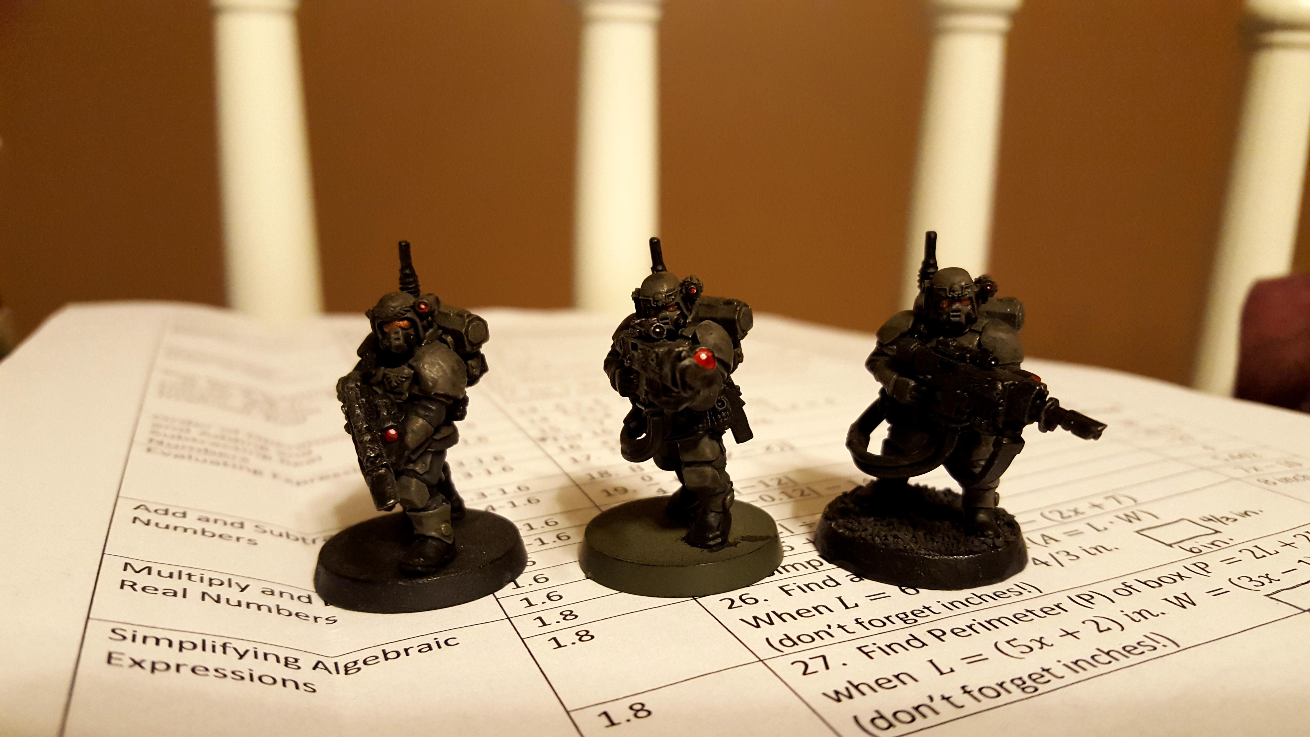 Greenstuff, Kasrkin, Kasrkins, Scion, Scions, Work In Progress