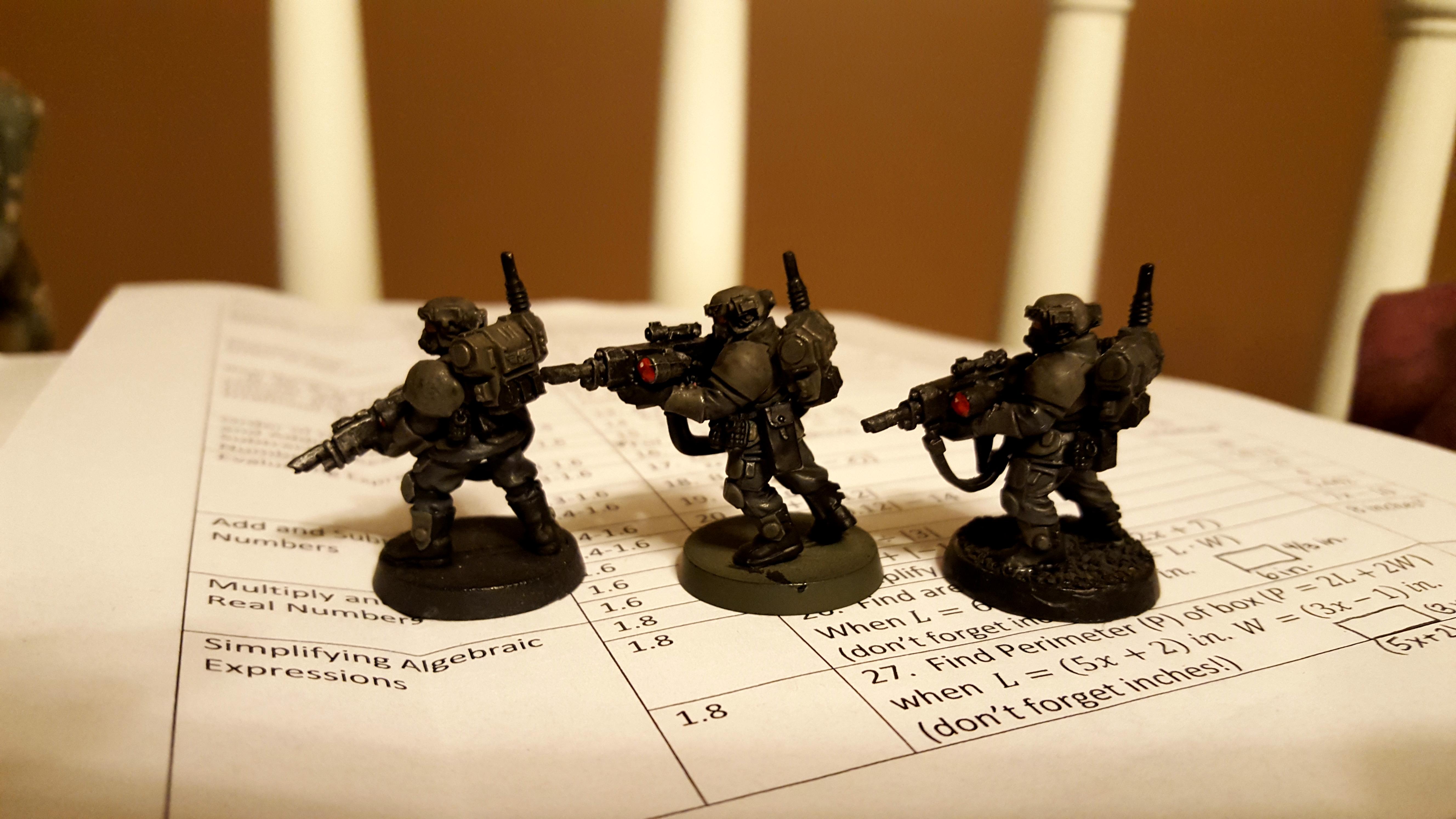 Greenstuff, Kasrkin, Kasrkins, Scion, Scions, Work In Progress