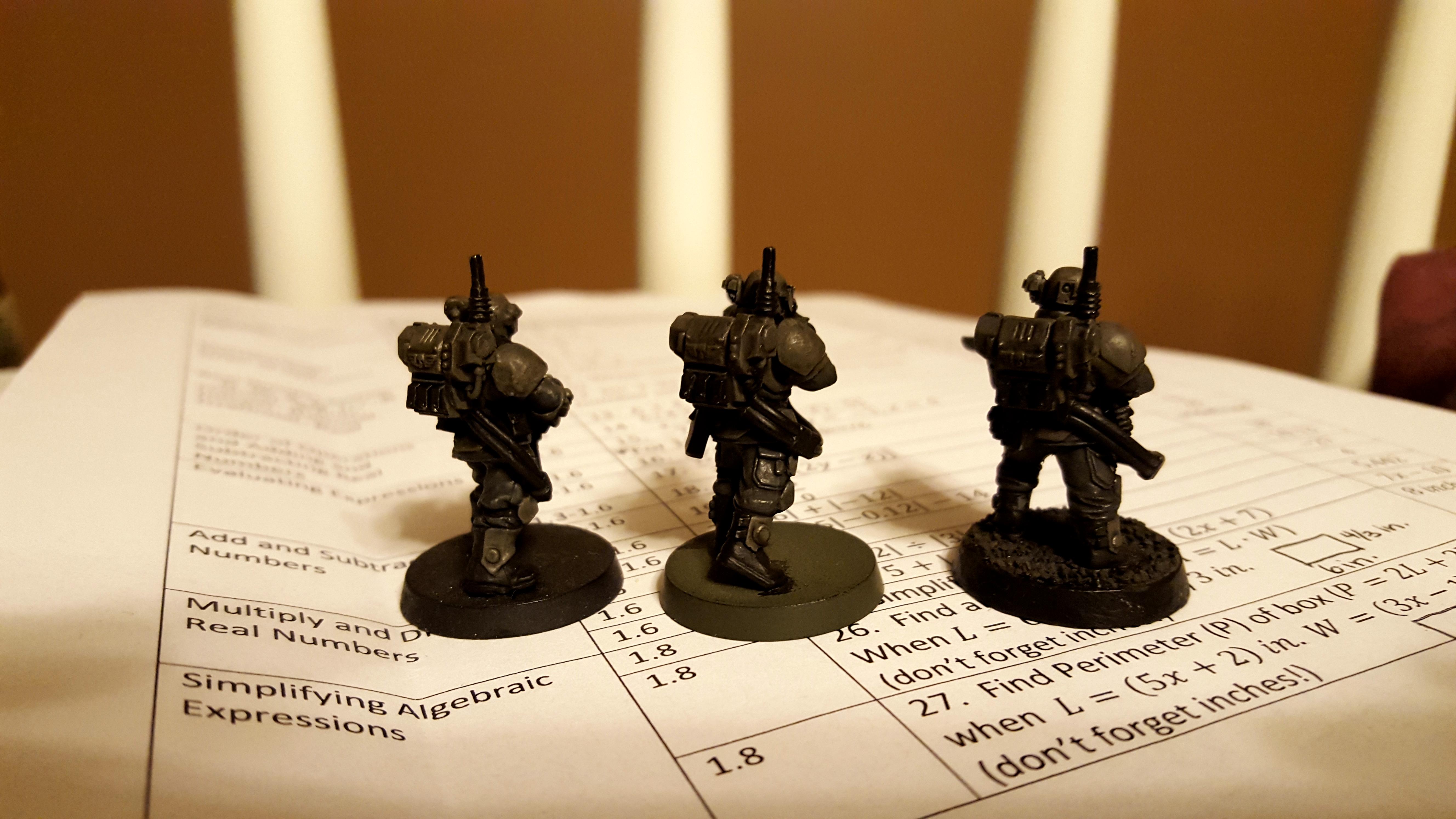 Greenstuff, Kasrkin, Kasrkins, Scion, Scions, Work In Progress