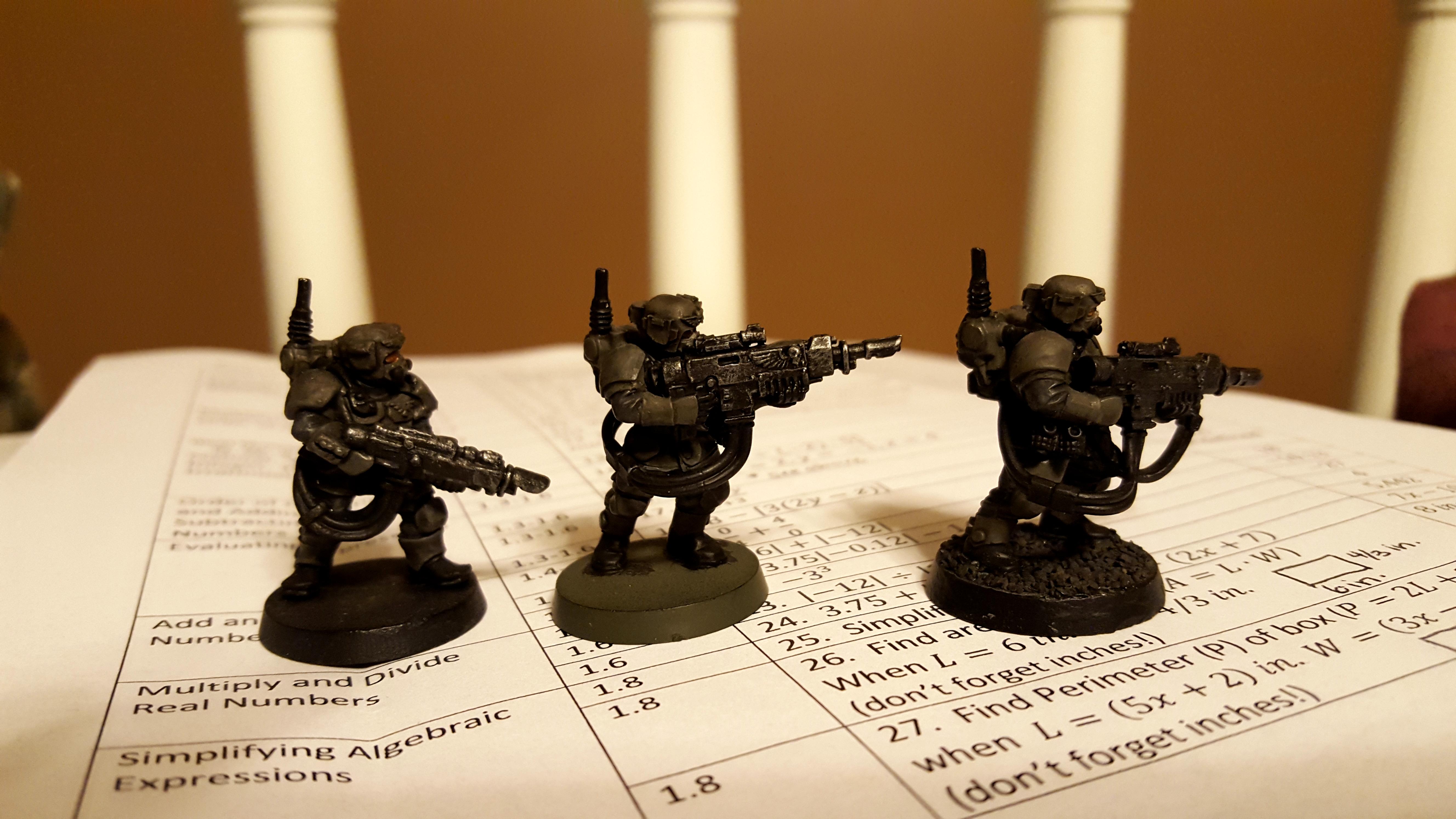 Greenstuff, Kasrkin, Kasrkins, Scion, Scions, Work In Progress